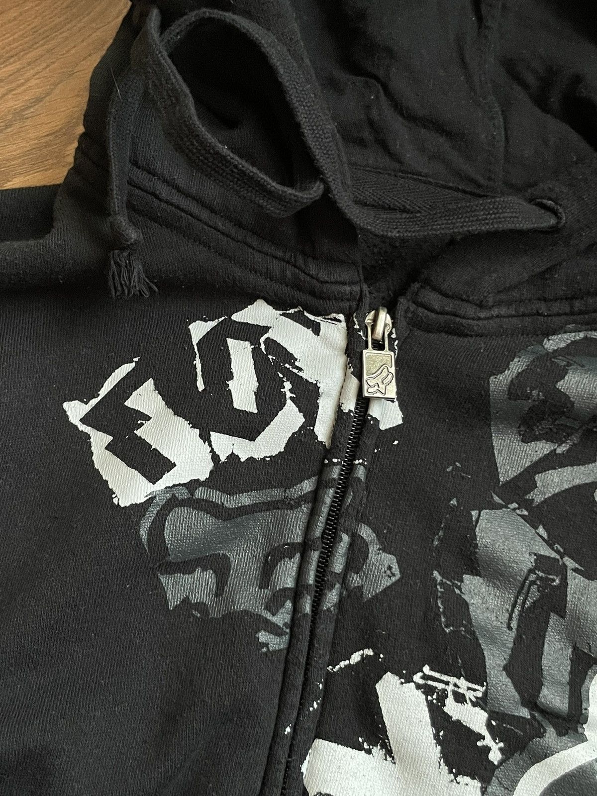 Fox Racing × Vintage Fox vintage racing big logo Y2K zip hoodie Size US L / EU 52-54 / 3 - 5 Thumbnail