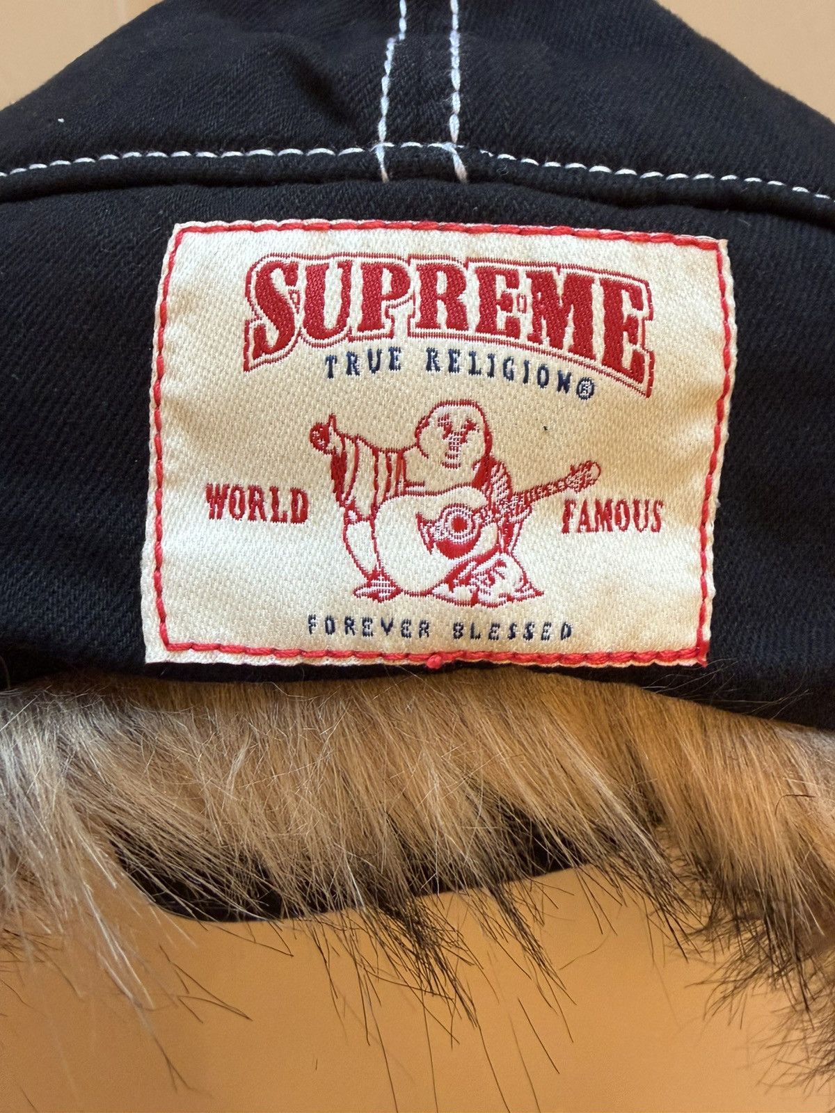 Supreme × True Religion ***SUPREME TRUE RELIGION FUR EAR FLAP PANEL HAT Size ONE SIZE - 8 Thumbnail