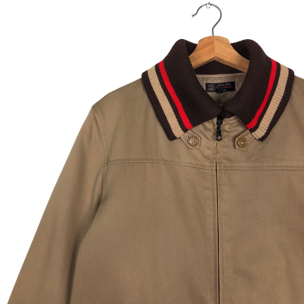 Michel Klein 🔥VTG BOMBER JACKET DUCK CANVAS MICHEL KLEIN Size US M / EU 48-50 / 2 - 7 Thumbnail