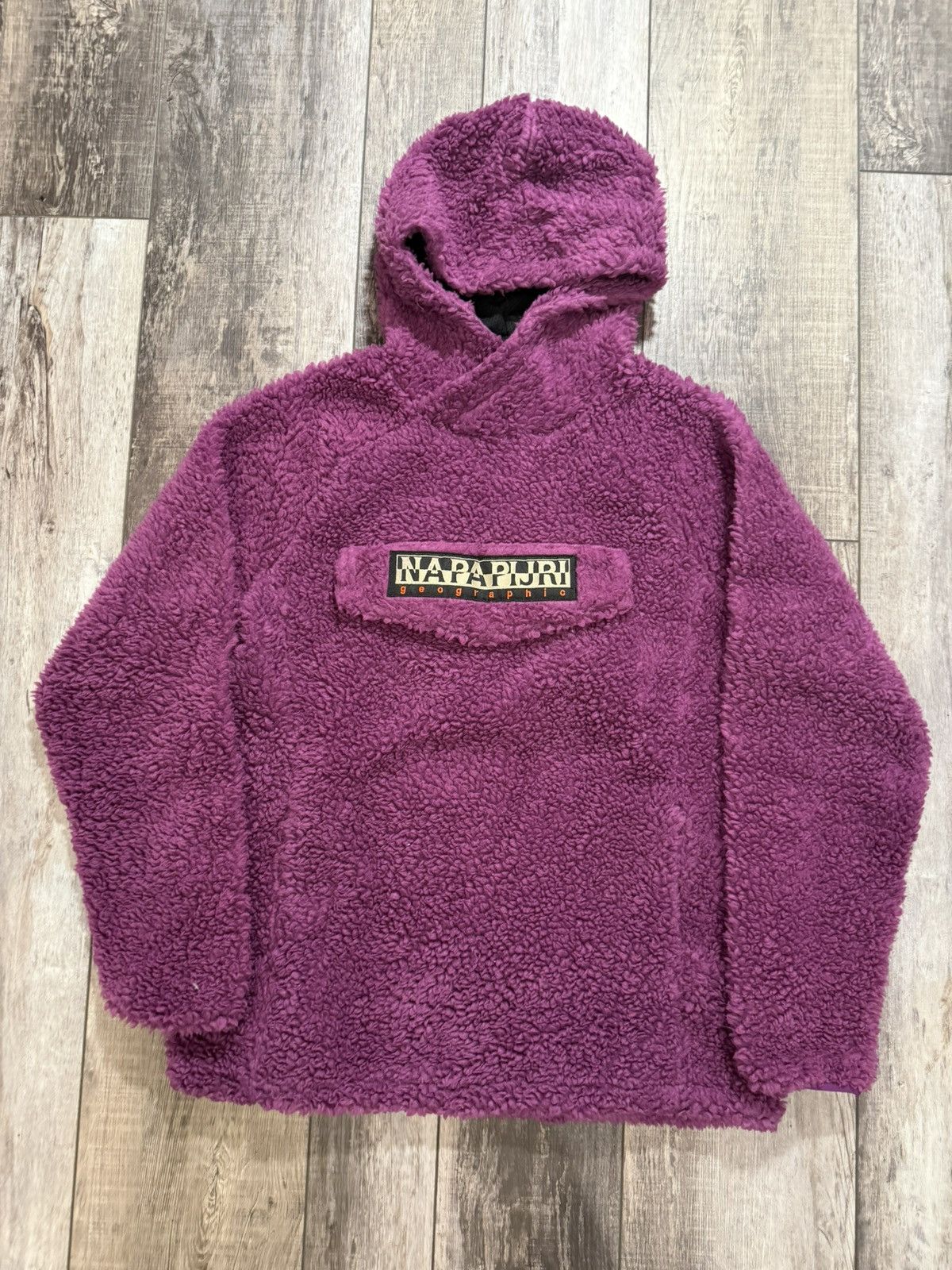 Napapijri Napapijri Tribe Telve Fleece Popover Hoodie Purple Medium Size US M / EU 48-50 / 2 - 1 Thumbnail
