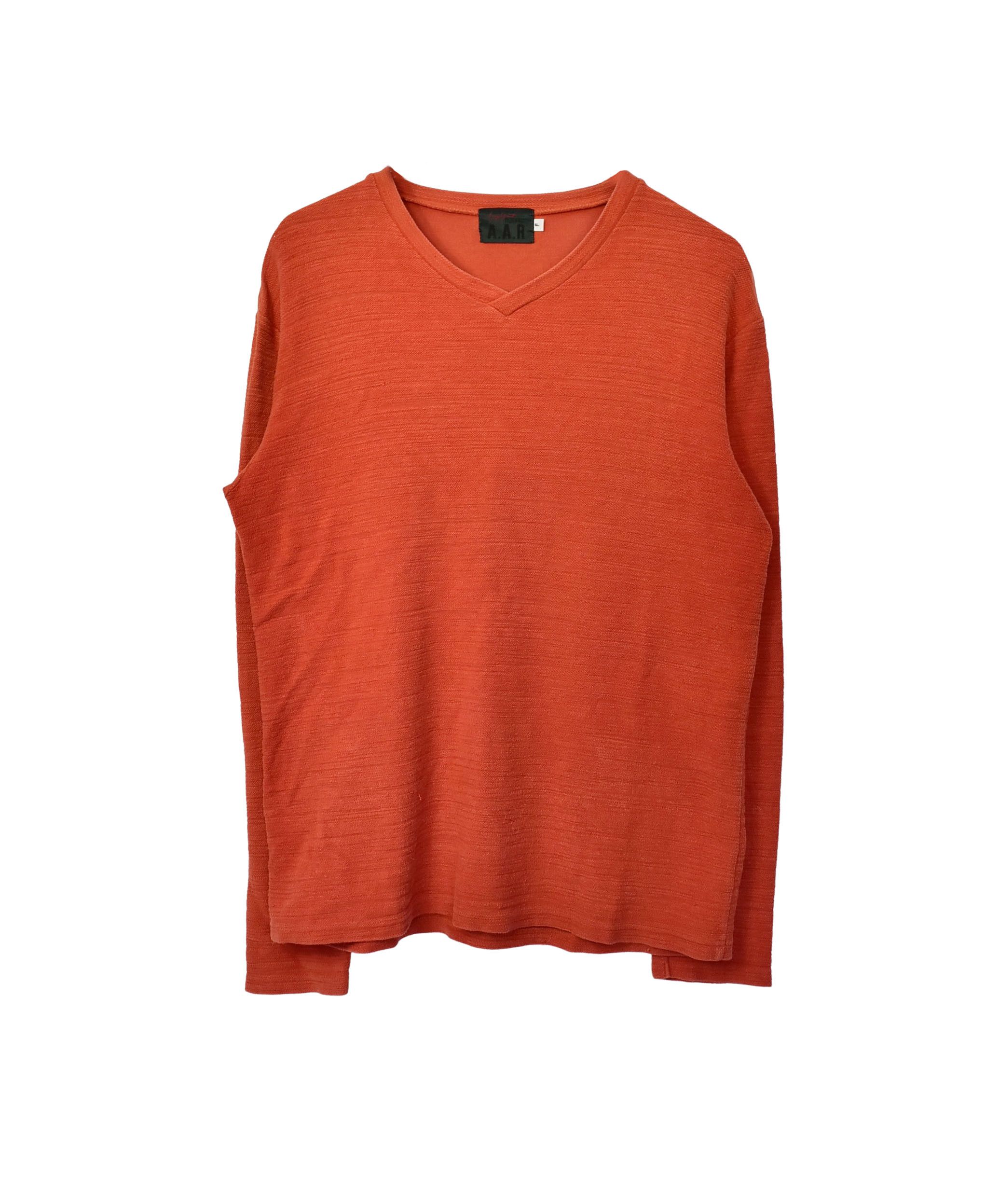 Y's for Men Yohji Yamamoto SS2001 red cotton zipped neck polo shirt - mens S M