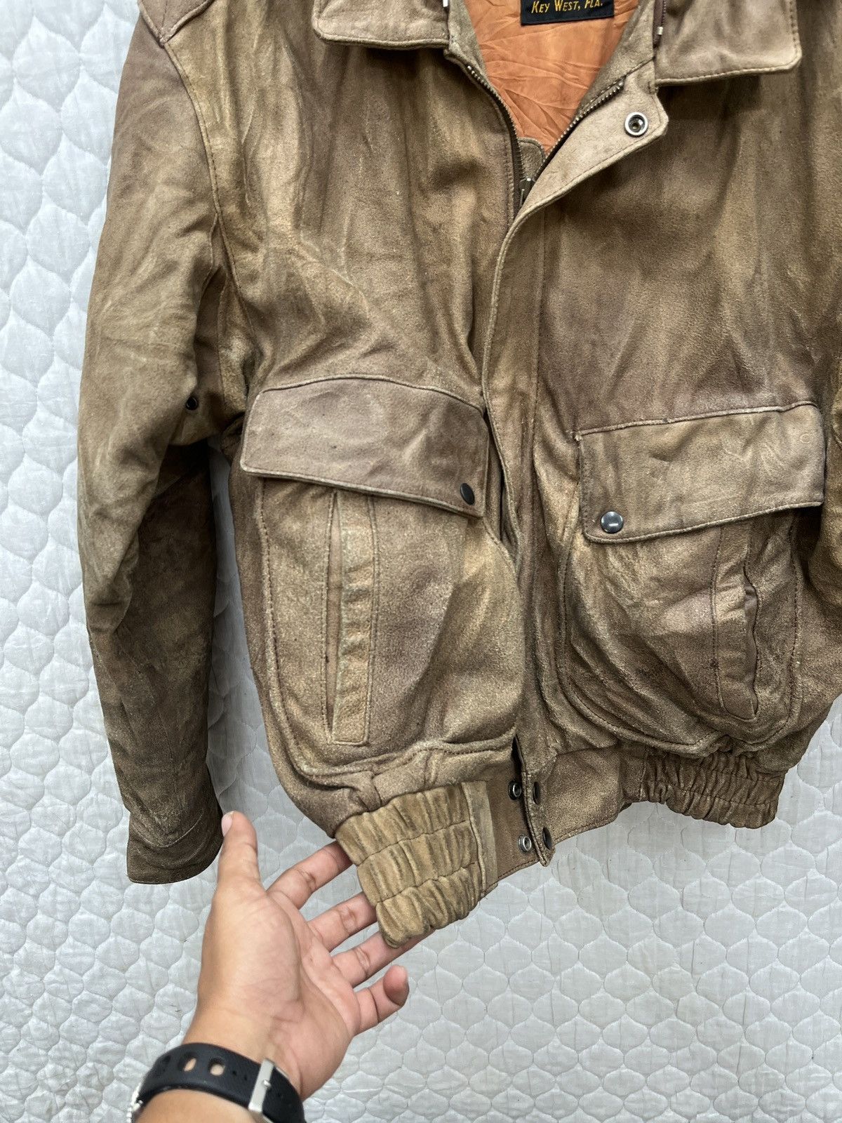 Genuine Leather 🔥🔥🔥STEALS VTG EVANS ENTERPRISE LEATHER JACKET Size US M / EU 48-50 / 2 - 15 Thumbnail