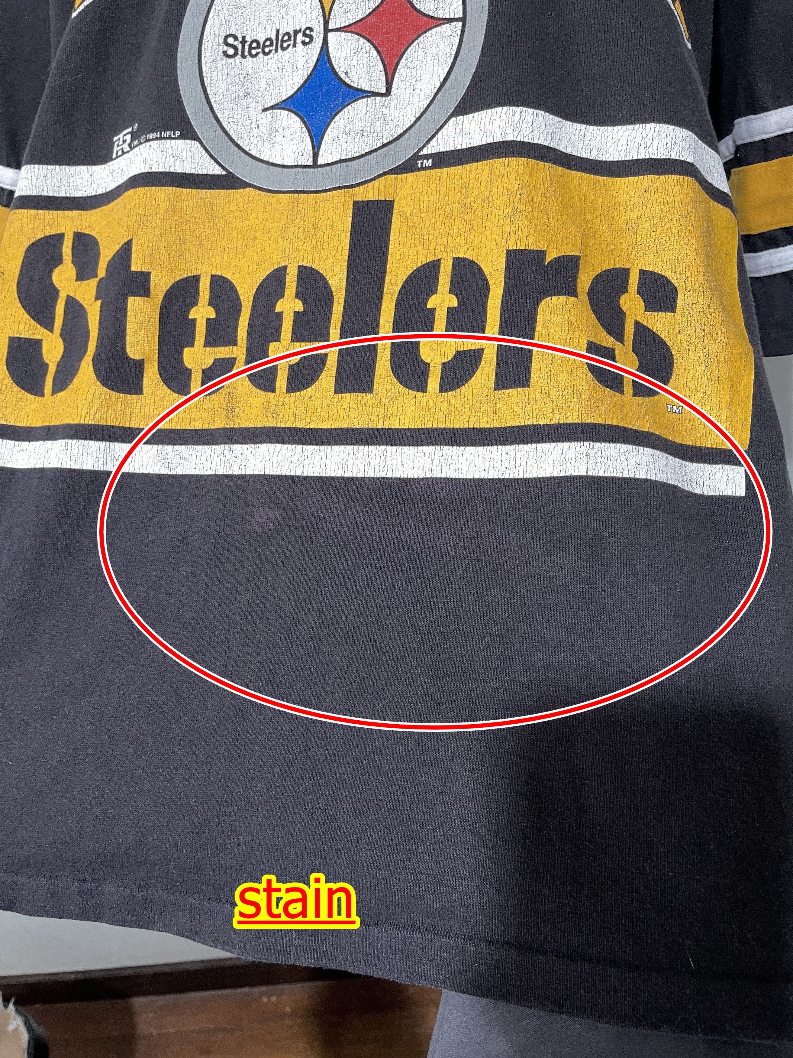 NFL × Vintage Vintage 90s Pittsburgh Steelers Jersey Size US L / EU 52-54 / 3 - 8 Thumbnail