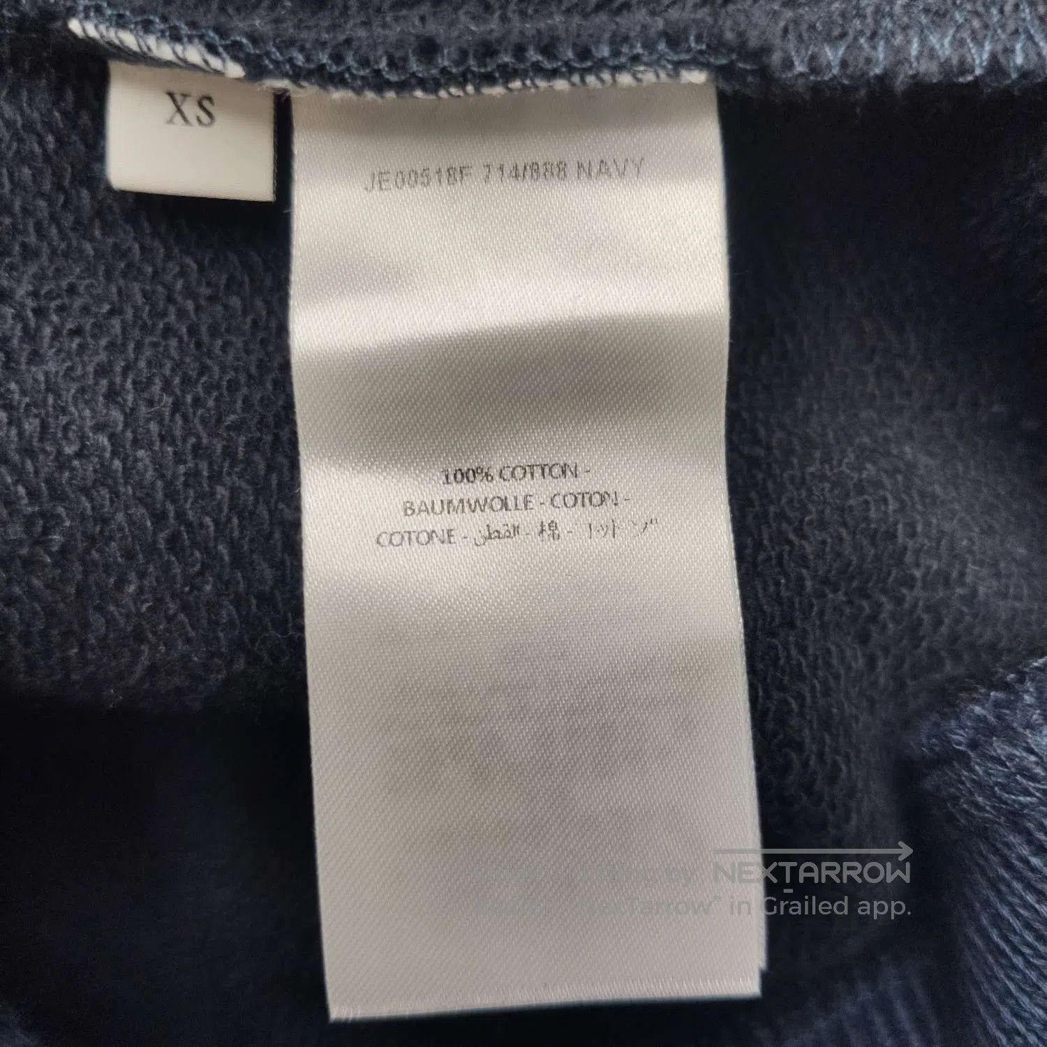 JW Anderson J.W.Anderson XS Cotton Logo Crewneck Sweatshirt. Size US XS / EU 42 / 0 - 8 Thumbnail