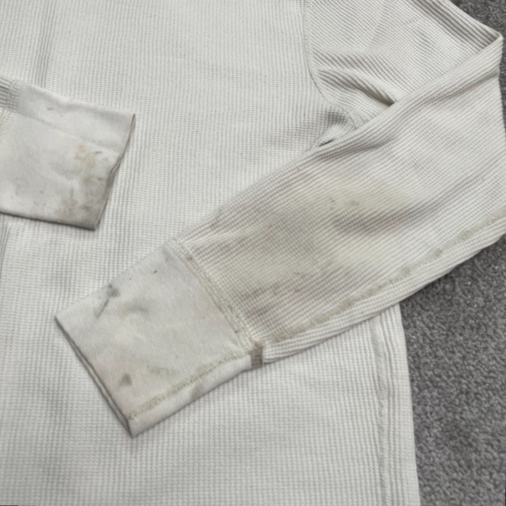 Fruit Of The Loom Fruit Of The Loom Shirt Men XL White Crew Long Sleeve T-Shirt Cadence: Classic, Outdoor, Designer / Regular Fit Size US XL / EU 56 / 4 - 3 Thumbnail