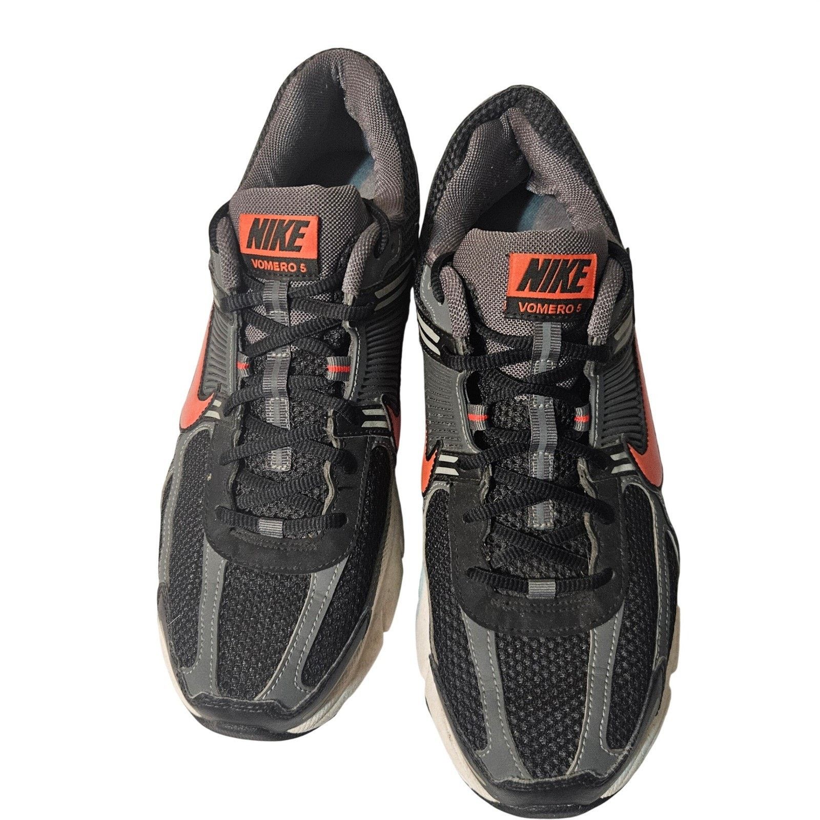 Nike Nike Zoom Vomero 5 Mens Running Shoes Black Gray Sz 12 Size US 12 / EU 45 - 4 Thumbnail