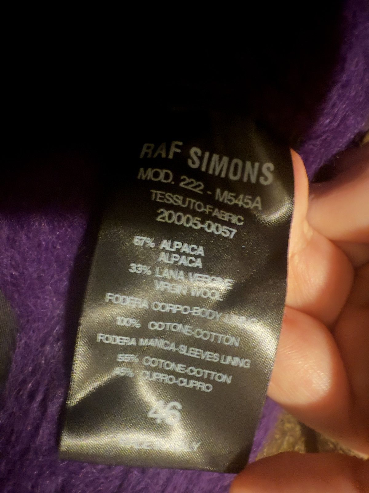 Raf Simons RAF Simon’s aw22 runway set helmet and blazer Size US M / EU 48-50 / 2 - 6 Thumbnail