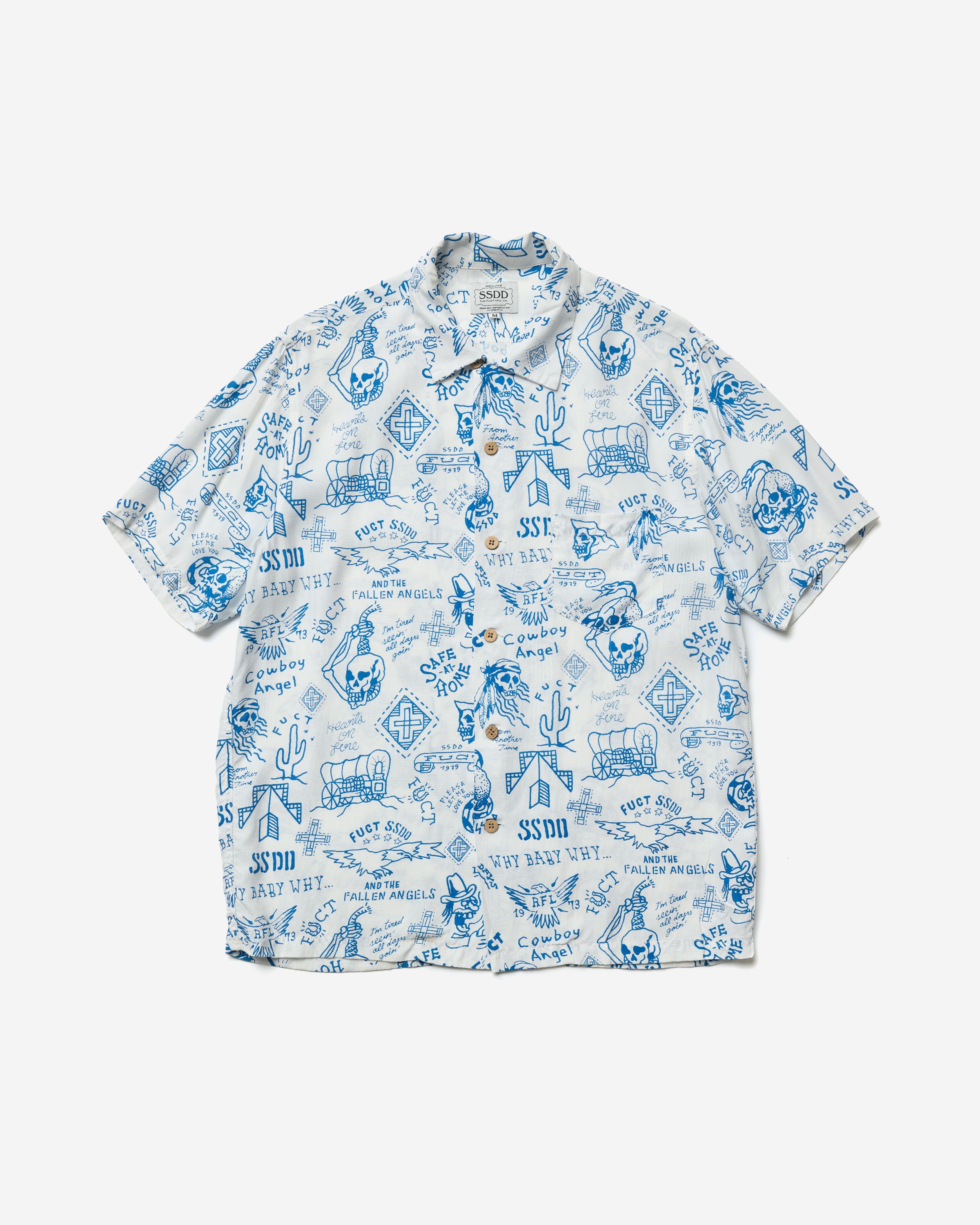 FUCT Safe At Home Aloha Shirt Size US M / EU 48-50 / 2 - 1 Thumbnail