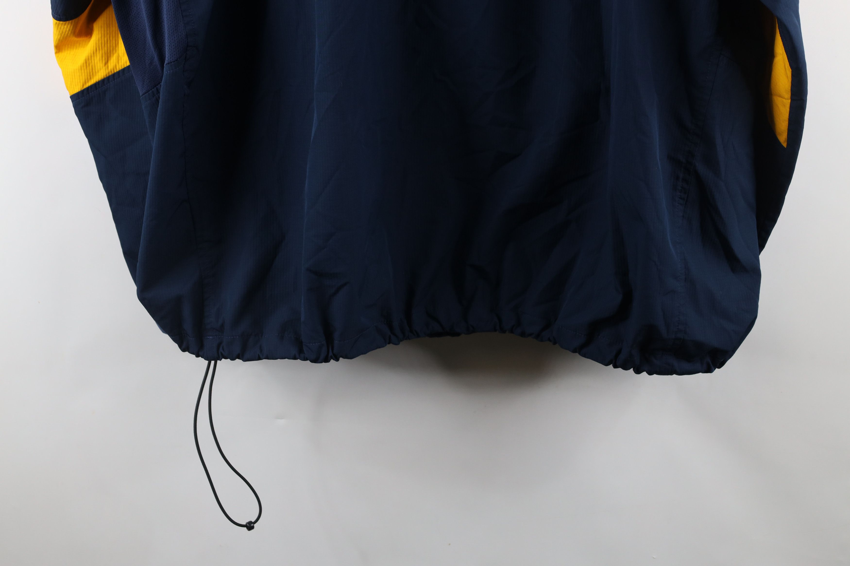 Nike × Vintage Vintage Nike Storm Fit Mini Swoosh Half Zip Jacket Blue Size US XXL / EU 58 / 5 - 15 Thumbnail