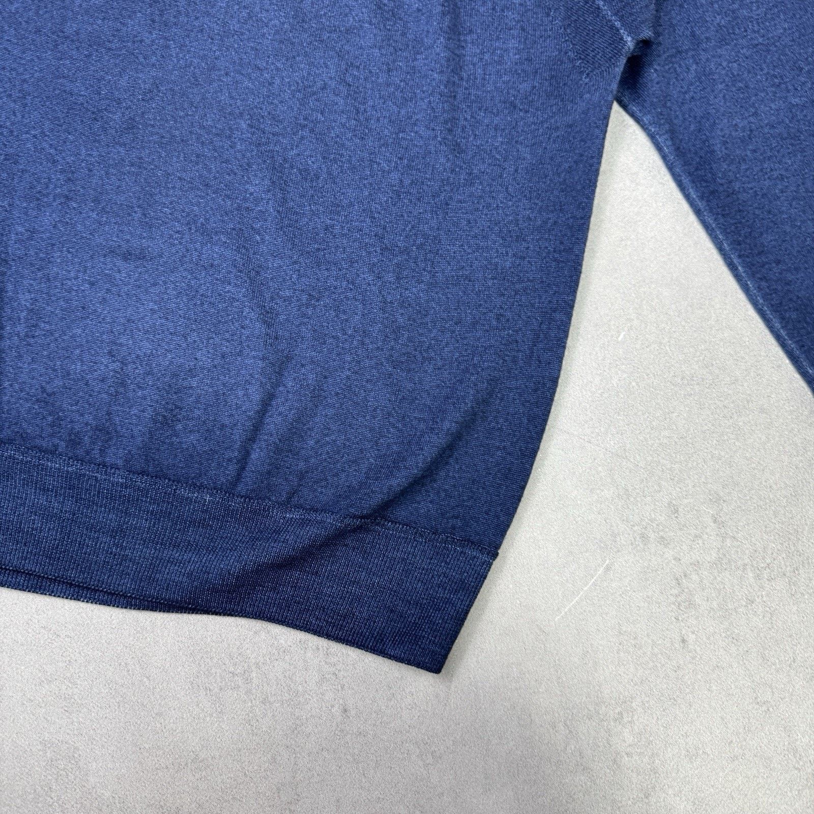 Aspesi Aspesi Men Wool Merino Sweater Hooded Blue Size 48 Size US M / EU 48-50 / 2 - 19 Thumbnail