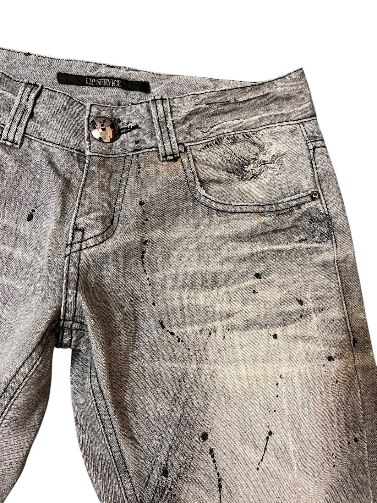 Japanese Brand Japanese Brand Lip Service Distressed Jeans Size US 30 / EU 46 - 6 Thumbnail
