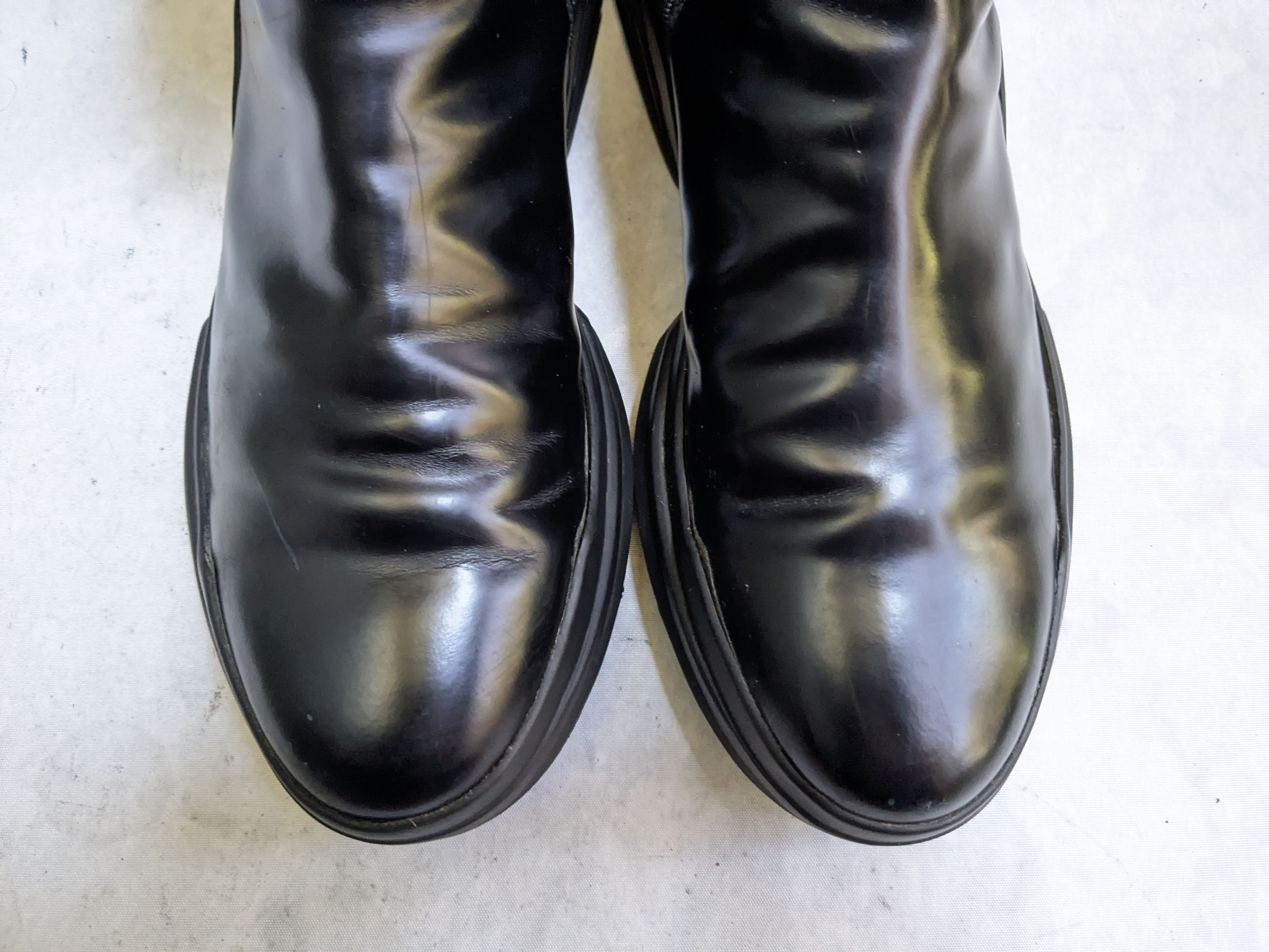 Prada Prada Side Zip Boots Black 10.5 Leather Chunky Y2K Size US 10.5 / EU 43-44 - 7 Thumbnail