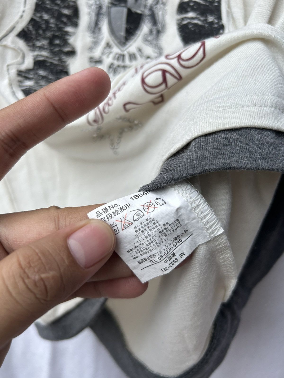Japanese Brand Fjer japanese poem hoodie tees Size US S / EU 44-46 / 1 - 7 Thumbnail