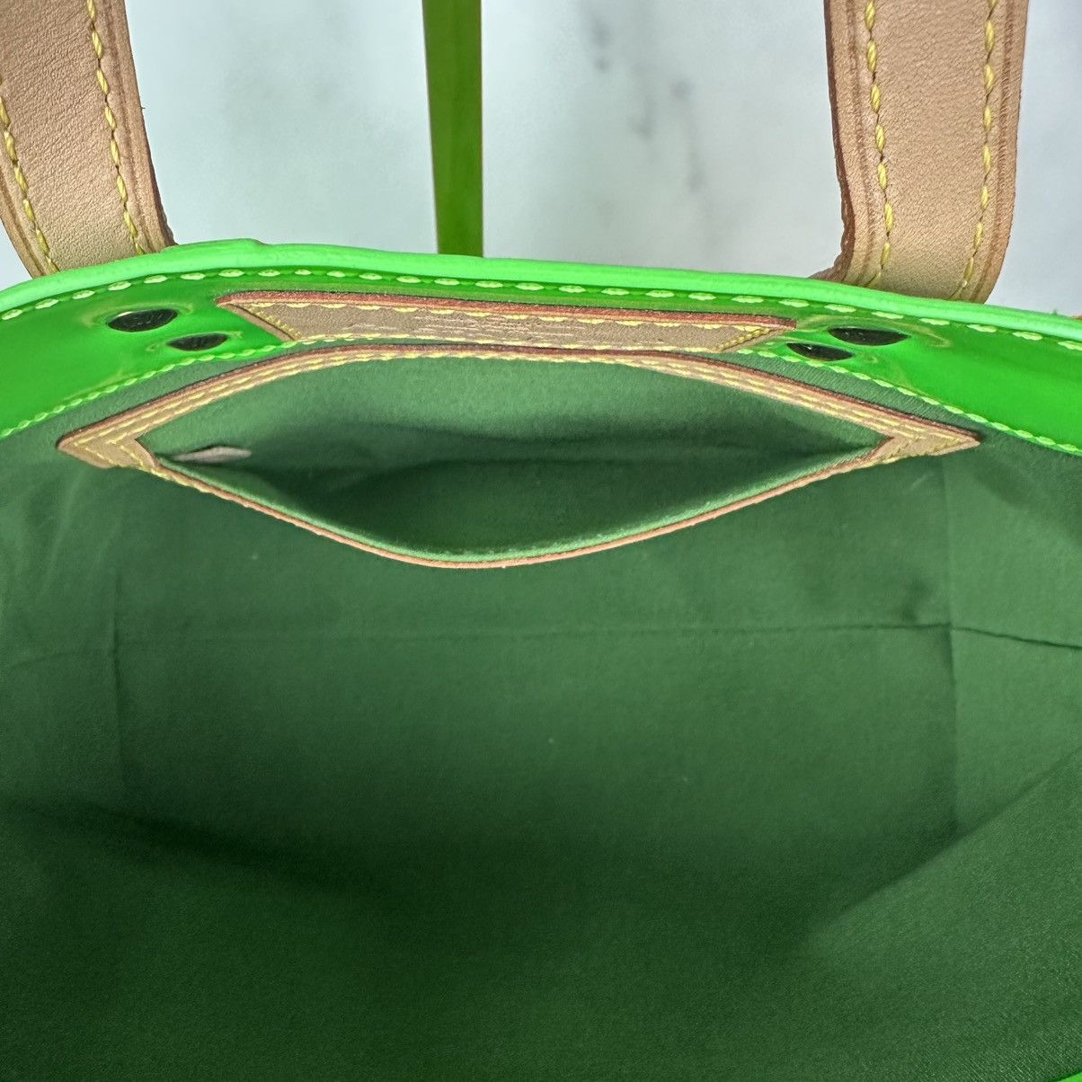 Louis Vuitton Louis Vuitton Green Vernis Reade PM Limited Edition Size ONE SIZE - 19 Thumbnail