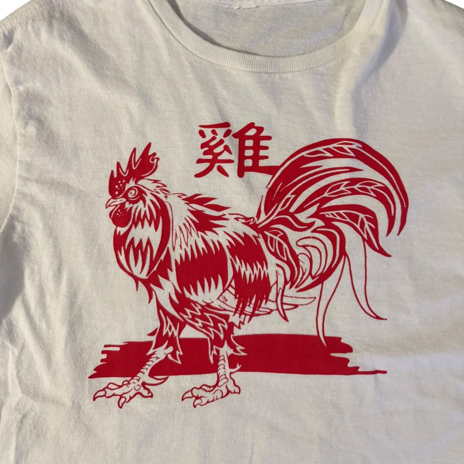 Other Red Rooster T Shirt Humorous White with Red Graphic Small Size US S / EU 44-46 / 1 - 2 Thumbnail