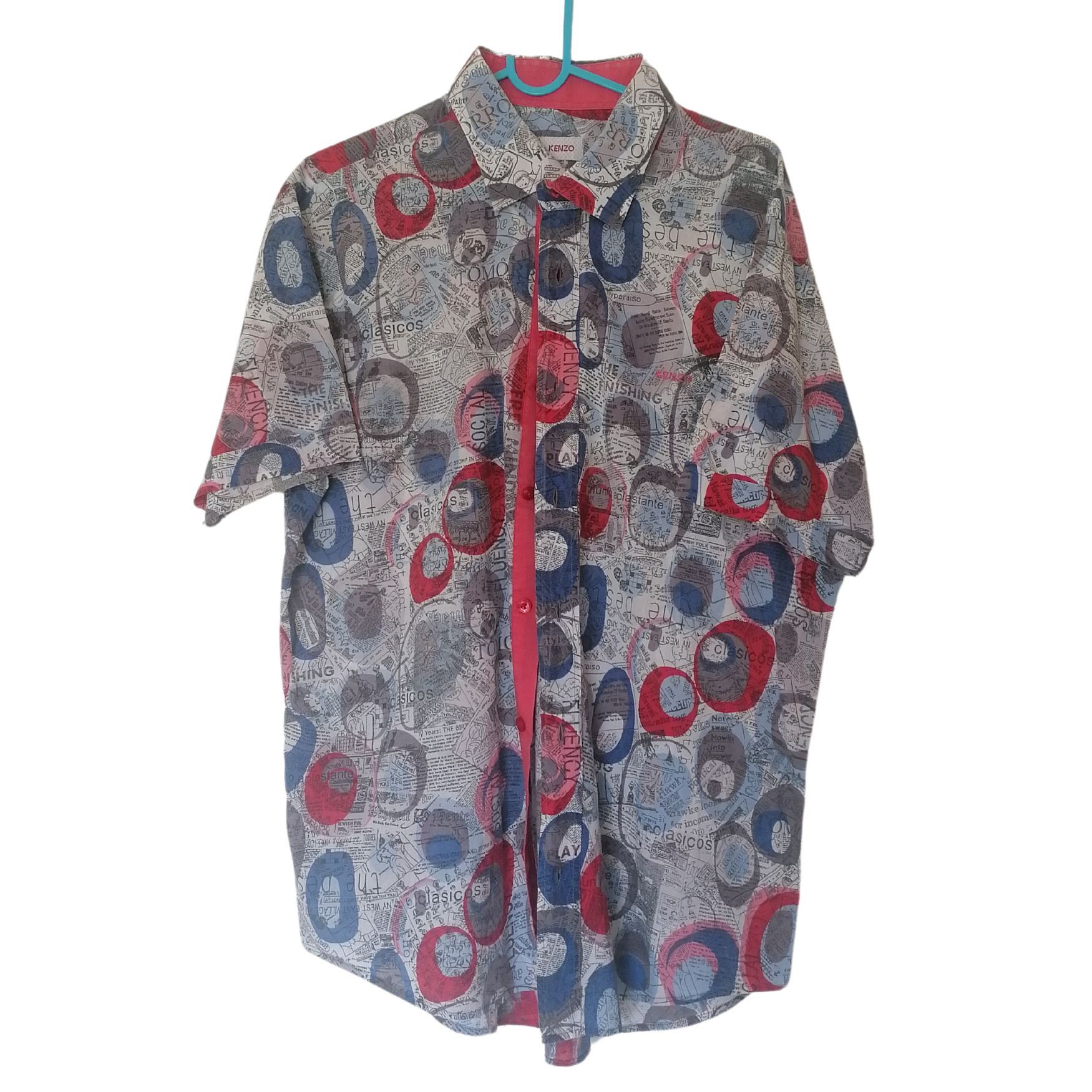 Kenzo Multicolored short-sleeve Kenzo shirt Size US L / EU 52-54 / 3 - 3 Thumbnail