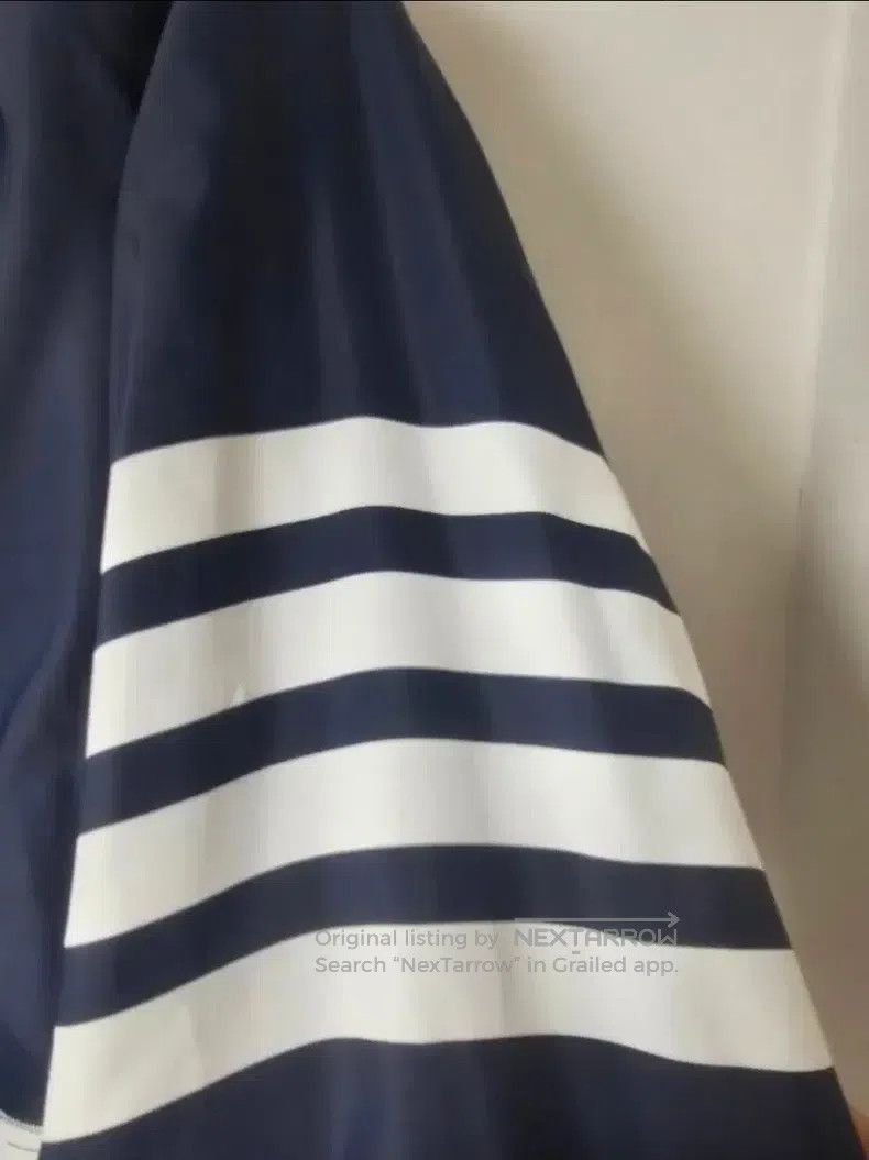 Thom Browne Thom Browne Four-stripe zip-up sweatshirt Size US L / EU 52-54 / 3 - 3 Thumbnail