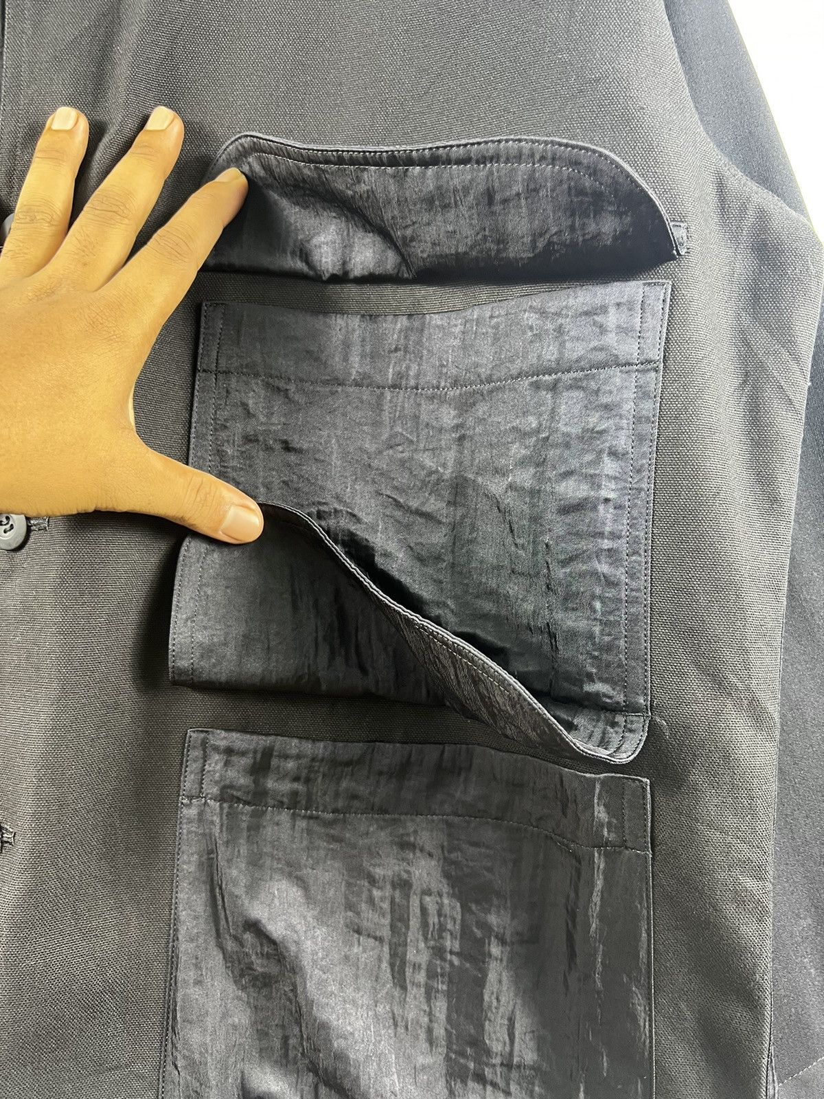 Japanese Brand 🔥 Pour Deux Oversized CoatShop Management Style Loose jac Size US M / EU 48-50 / 2 - 6 Thumbnail