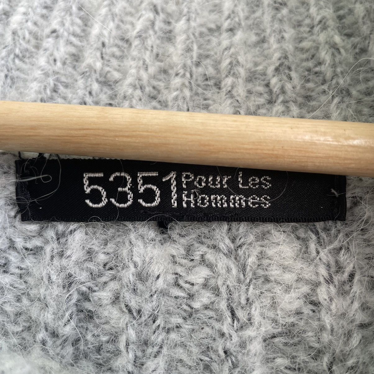 5351 POUR LES HOMMES Vintage 5351 Pour Less Hommes Knit Sweater Size US S / EU 44-46 / 1 - 4 Thumbnail