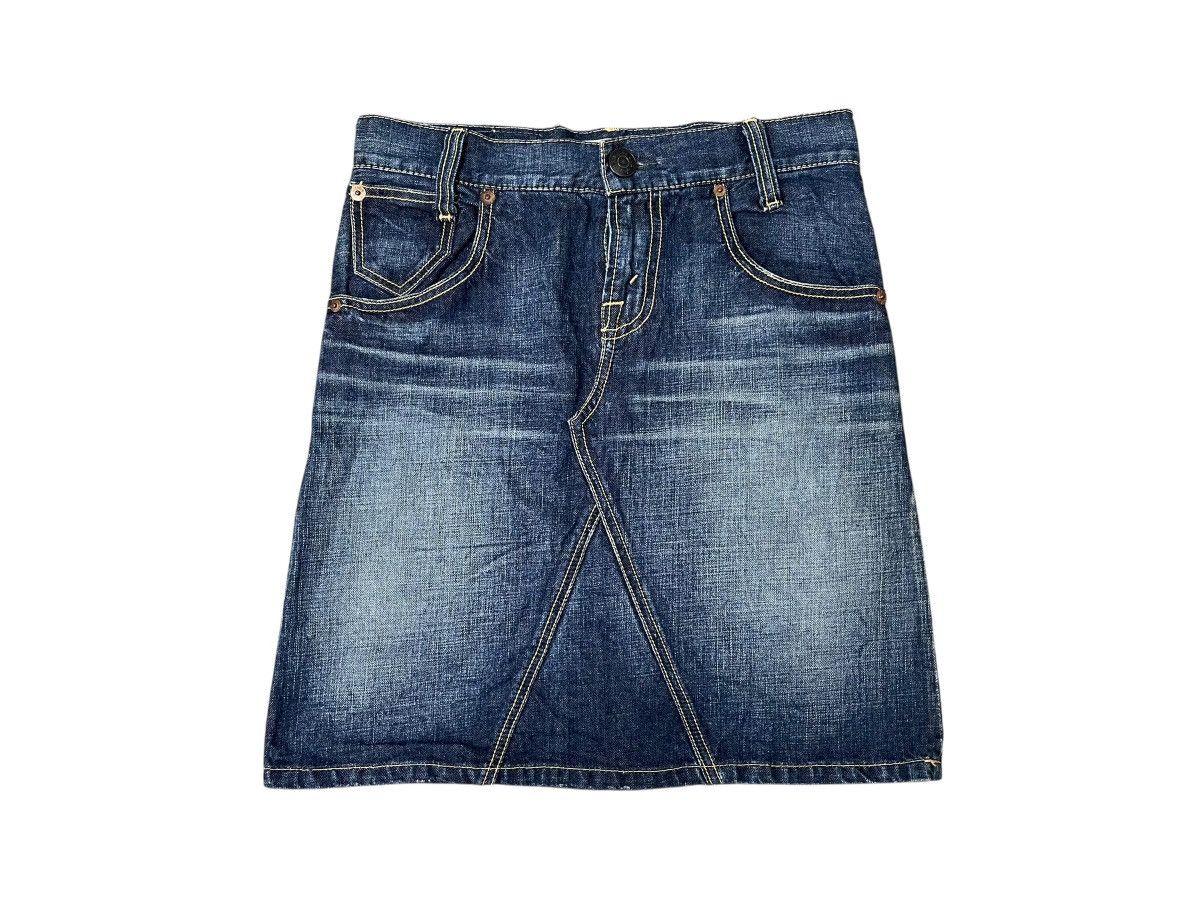 Levi's Levi’s Strauss San Francisco Mini Skirt Streetwear Size 30" / US 8 / IT 44 - 1 Thumbnail