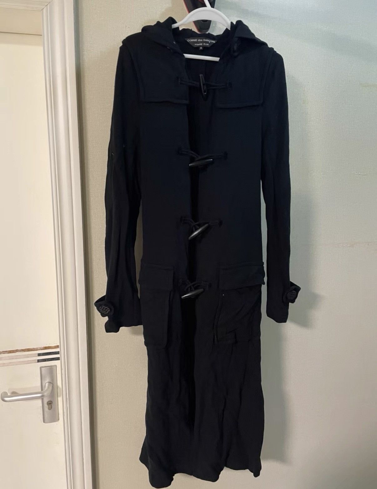Comme des Garçons Homme Plus CDG Studded Long Shirt Jacket