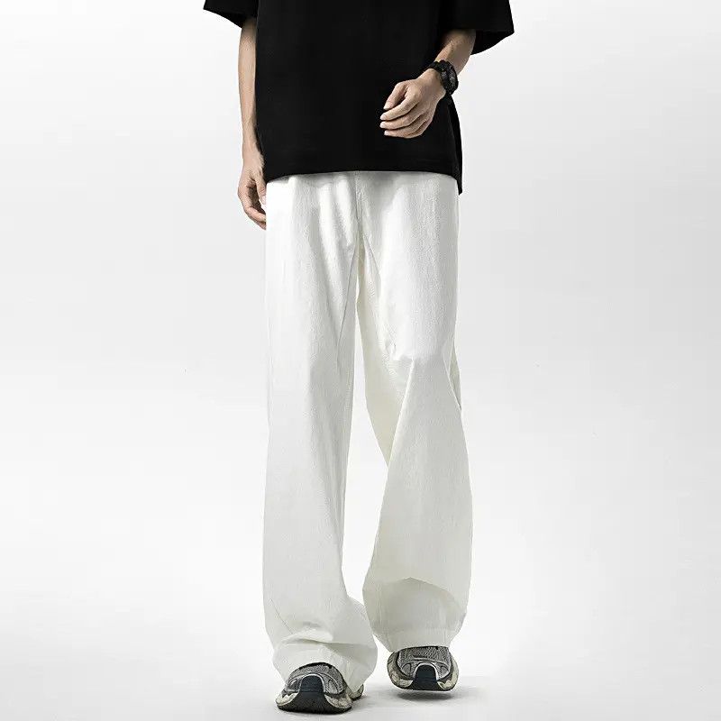 Japanese Brand × Jean Retro loose wide leg slightly flared jeans Size US 32 / EU 48 - 6 Thumbnail