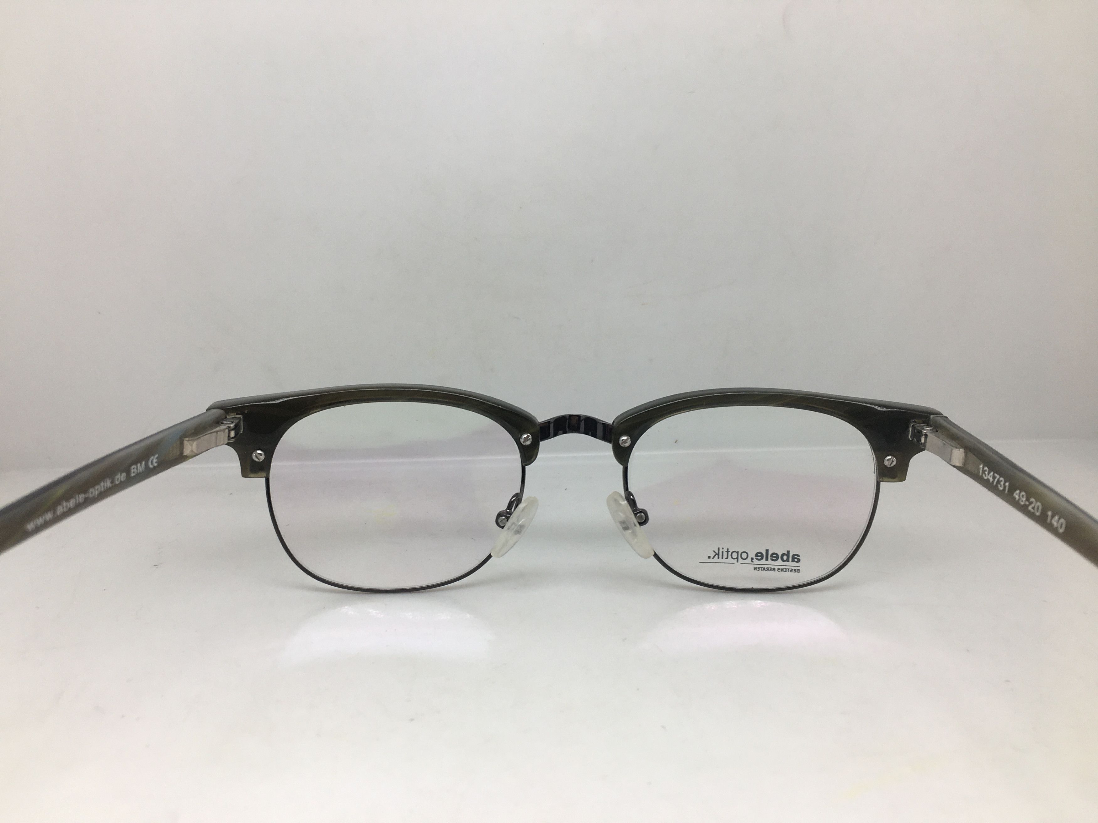 Other Abele Optik Malcolm X Black Silver RX Eyeglasses Frame Size ONE SIZE - 4 Thumbnail