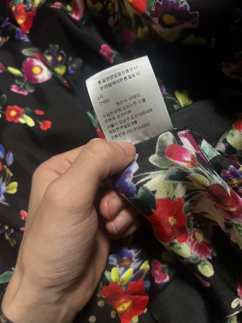 Dior Dior size 37 19SS Burt's Bees floral silk shirt 2502-Nextar Size US M / EU 48-50 / 2 - 7 Thumbnail