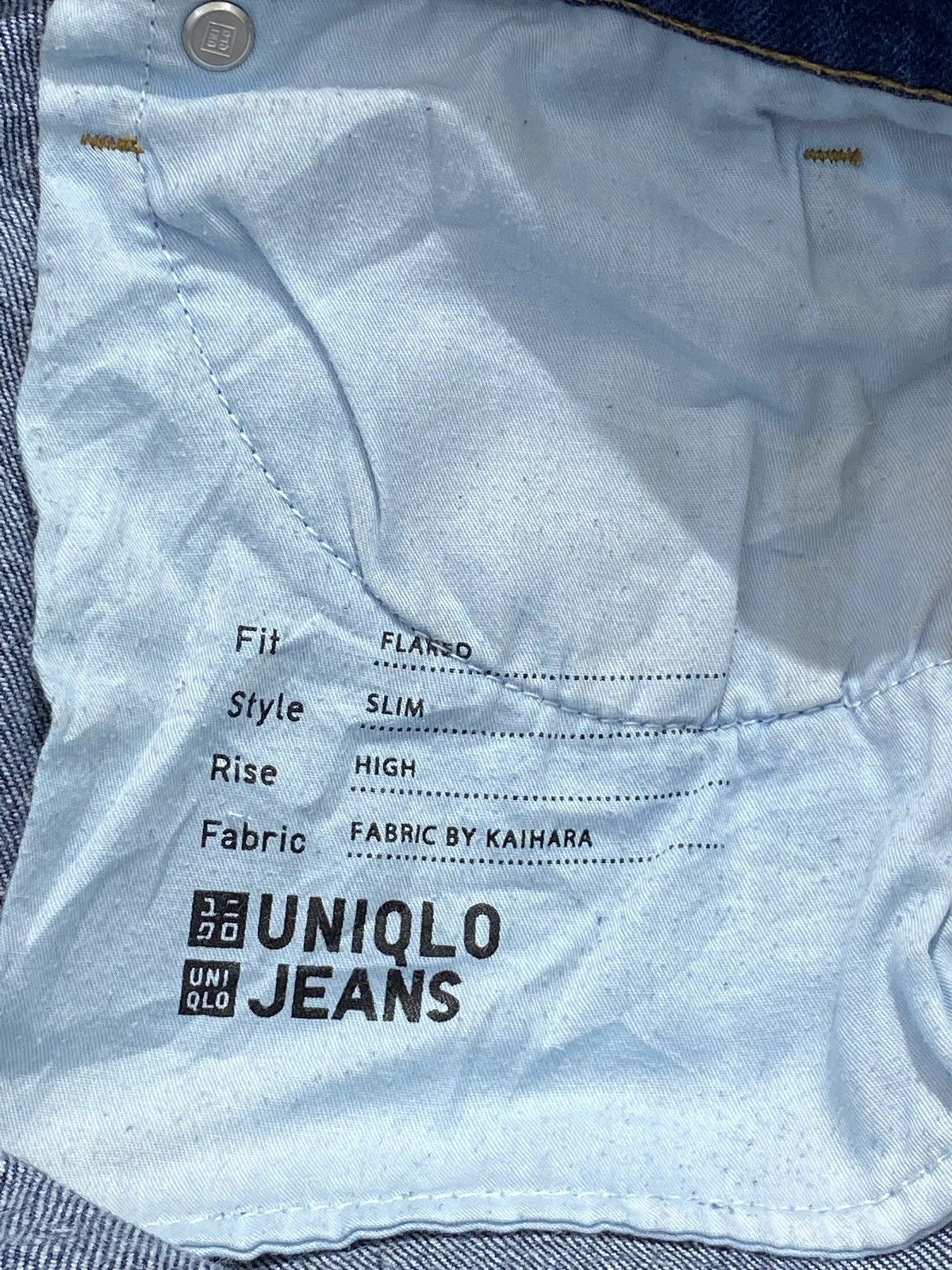 Uniqlo Uniqlo Brand Blue Wash Flare Style Jeans Size US 30 / EU 46 - 16 Thumbnail