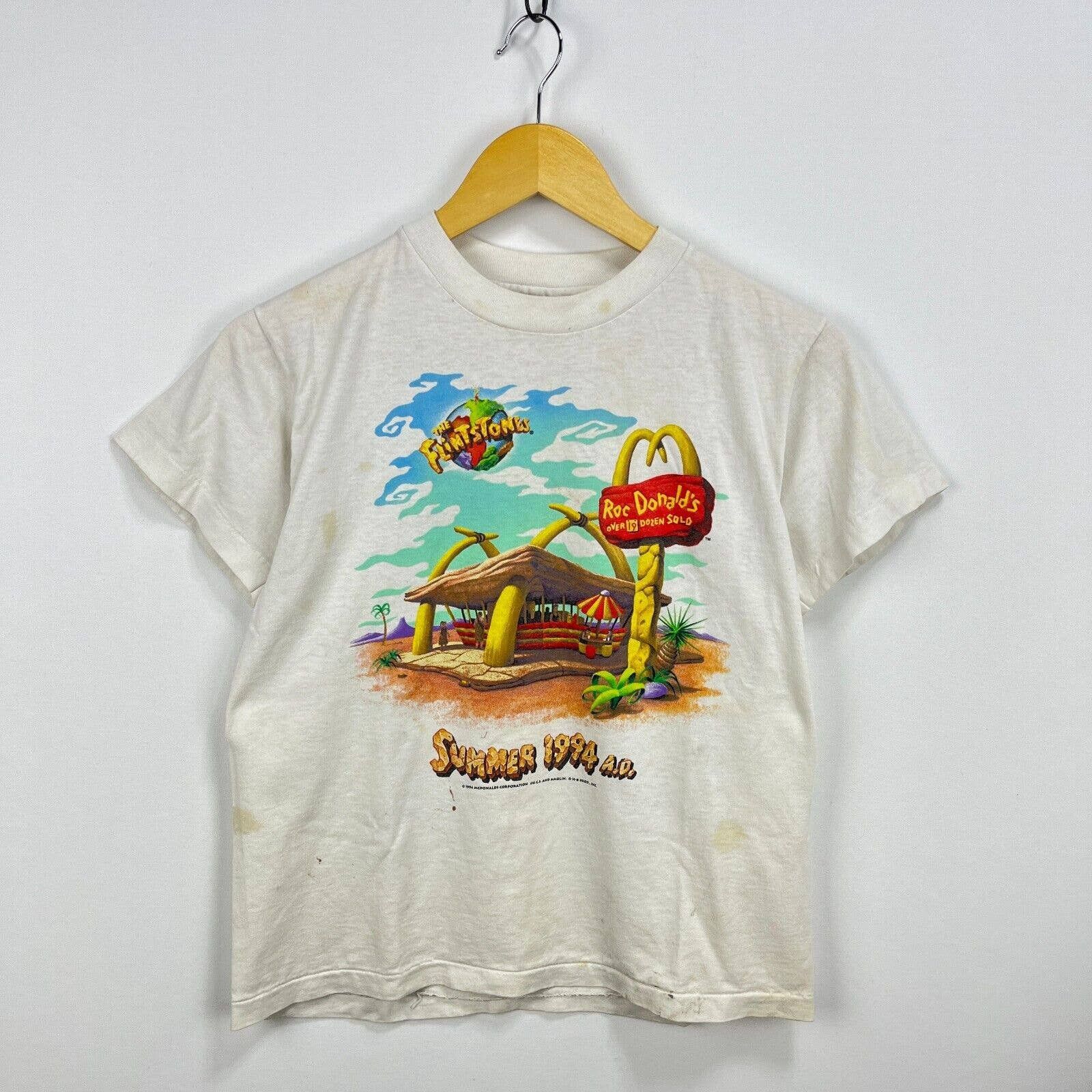 Tee Shirts Mcdonalds Crew Shirt Travis Scott New Travis Scott McDonald's  Action Figure Series Tee T-