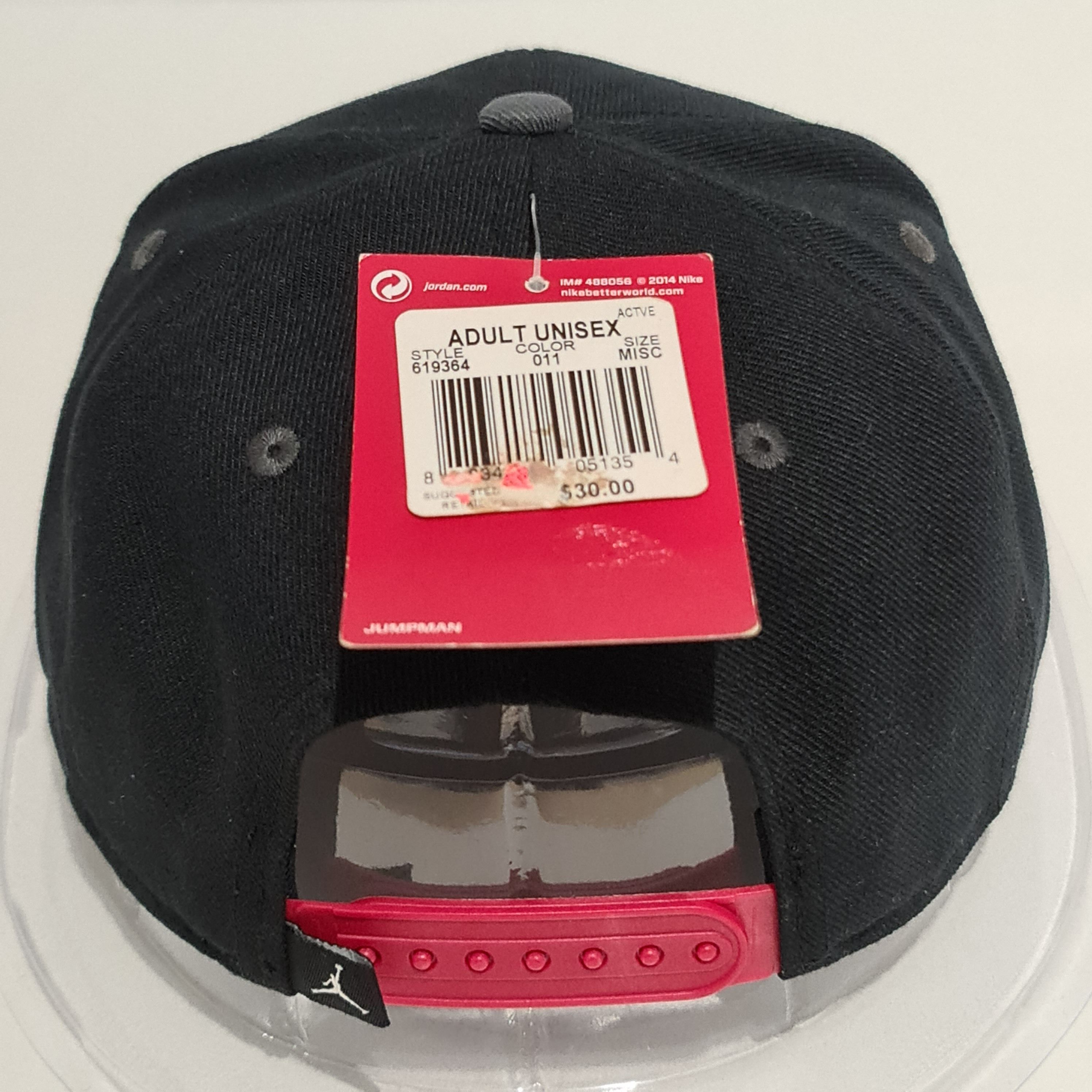 Jordan Brand Jordan Cap Snapback 'Ferrari Jumpman' Black/Red Size ONE SIZE - 9 Thumbnail