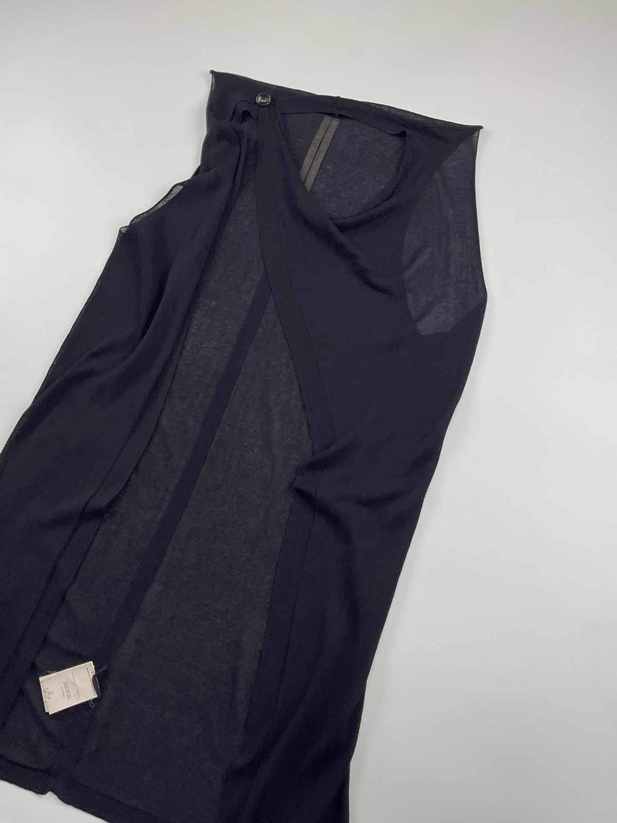 Rick Owens Rick Owens S/S'10 Knit Sleeveless Top Size US M / EU 48-50 / 2 - 6 Thumbnail