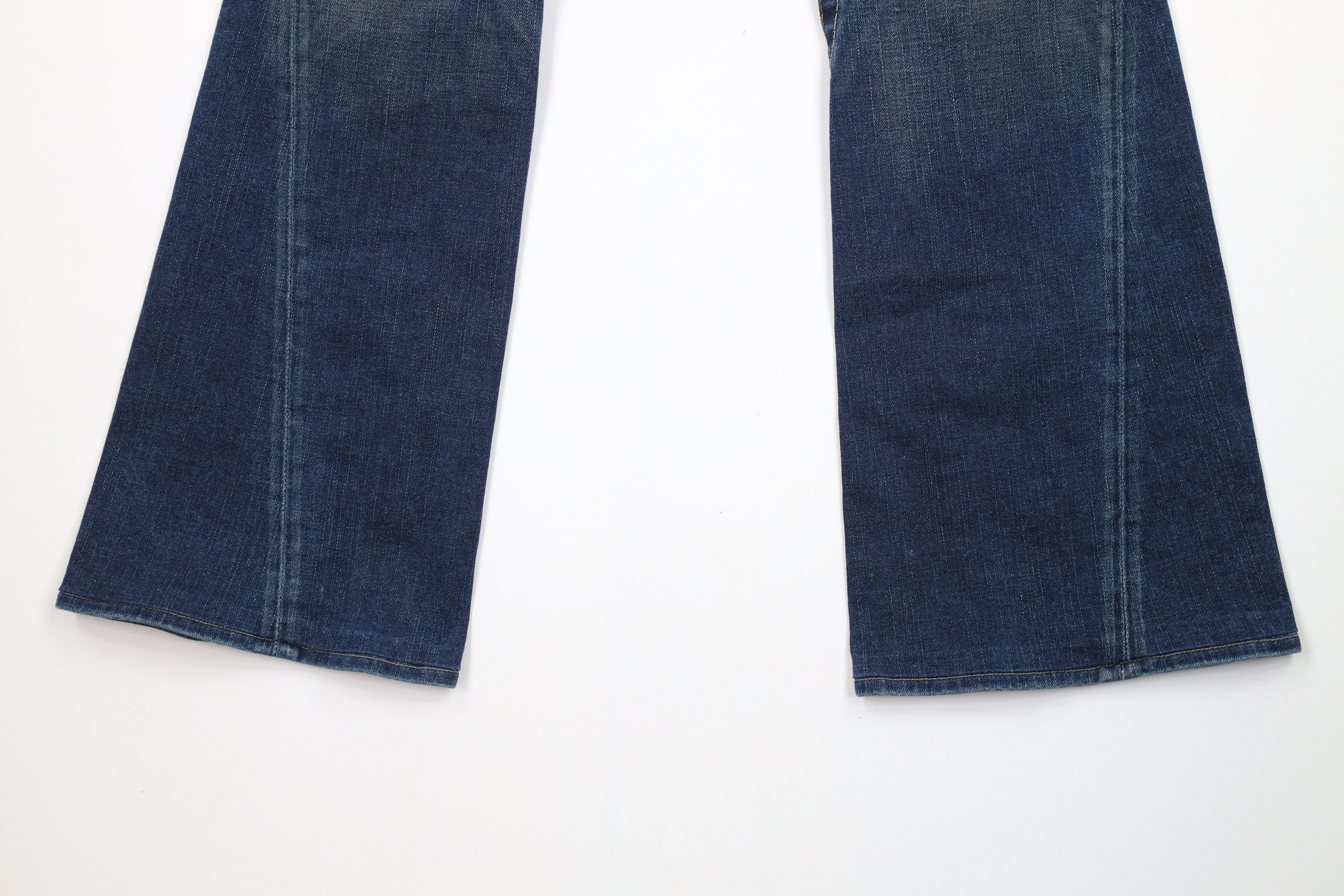 True Religion × Vintage Vintage True Religion Joey Flared Wide Leg Jeans Blue USA Size 31" - 4 Thumbnail