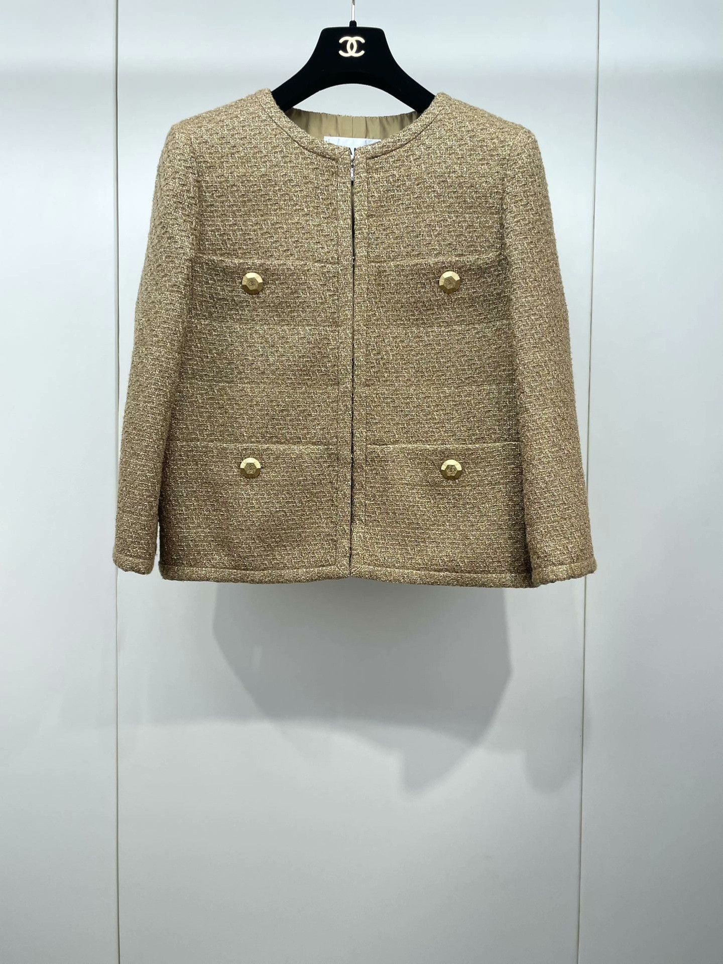 Chanel Chanel Egypt Collection Gold Woven Jacket Size XS / US 0-2 / IT 36-38 - 1 Thumbnail