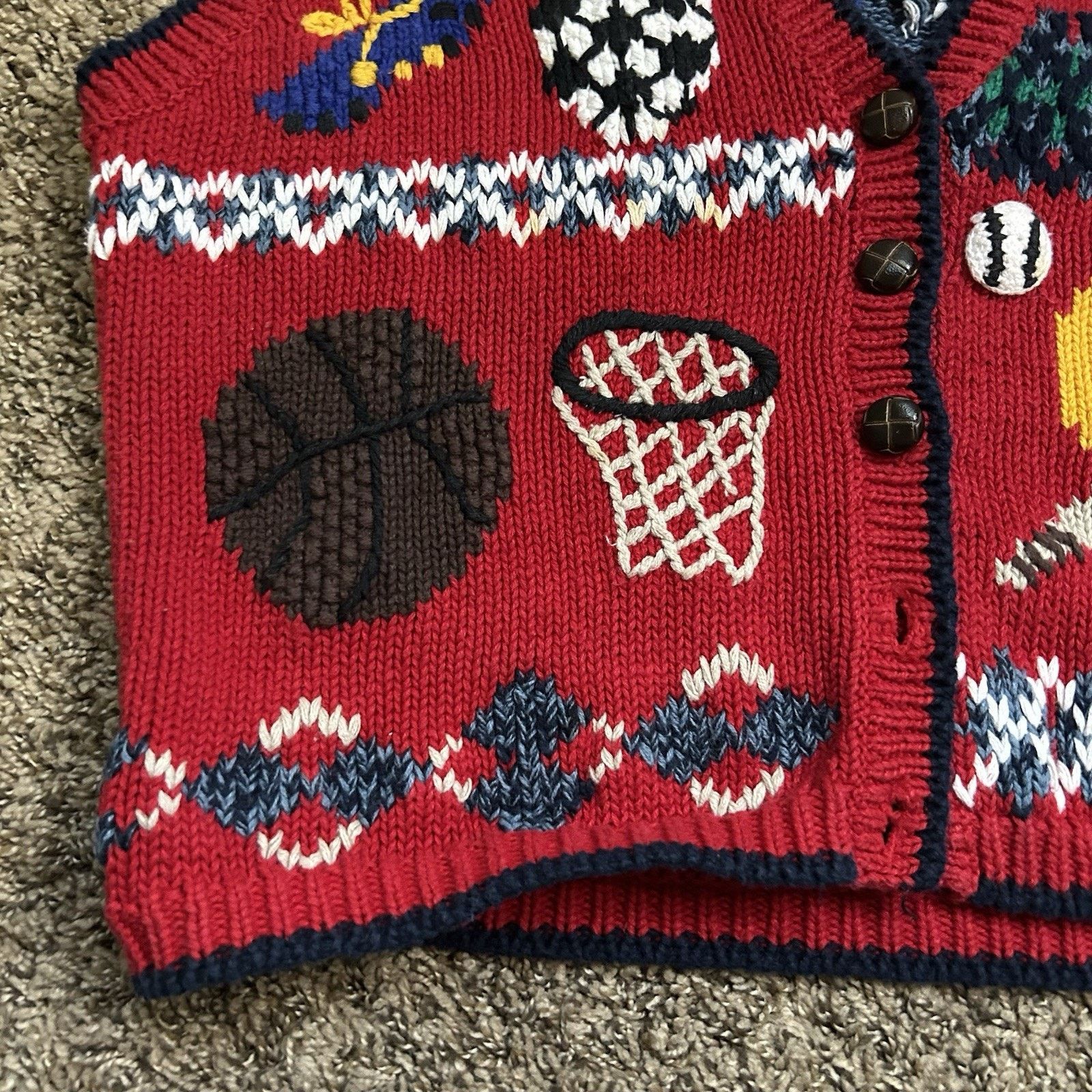 Other Vintage Christopher & Banks Embroidered Sports Vest/Shirt Lg Size L / US 10 / IT 46 - 13 Thumbnail