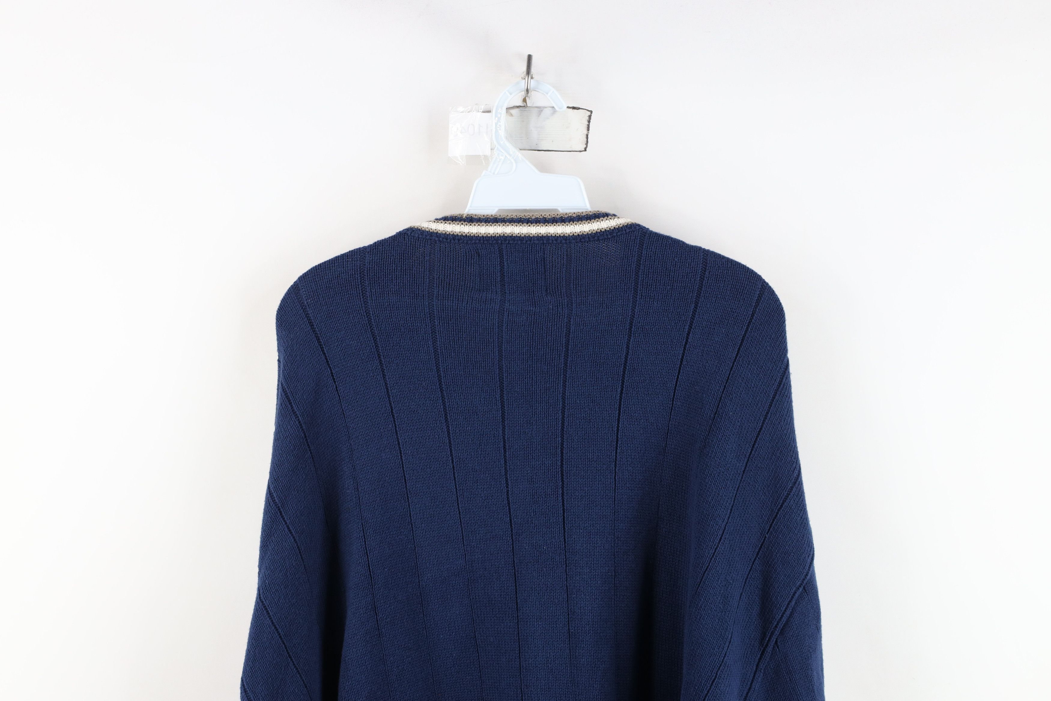 Vintage Vintage 90s D Detroit Tigers Baseball Knit Sweater USA Size US XXL / EU 58 / 5 - 9 Thumbnail
