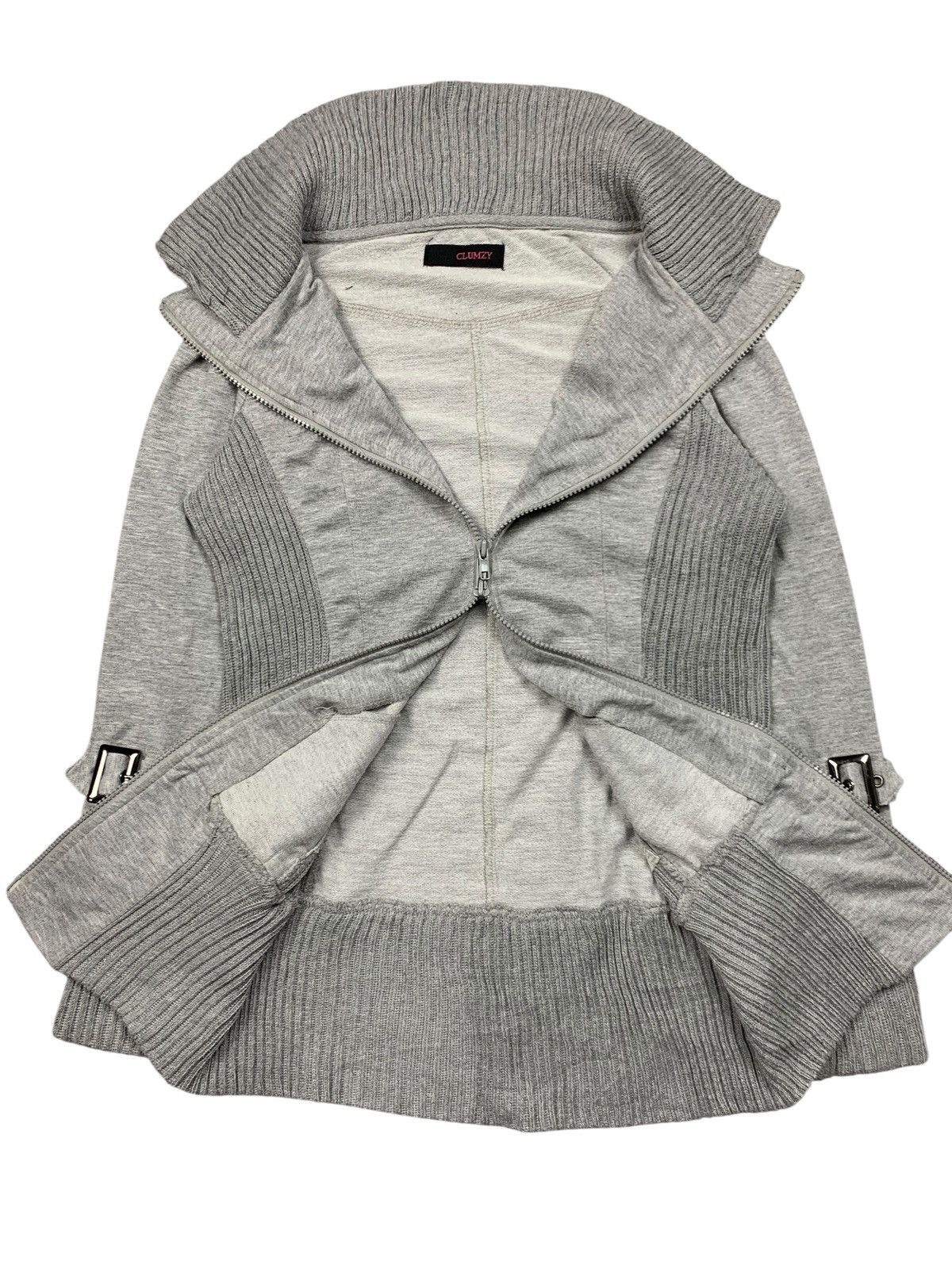 Japanese Brand Japanese brand CLUMZY high neck lgb style double zip jacket Size US M / EU 48-50 / 2 - 4 Thumbnail