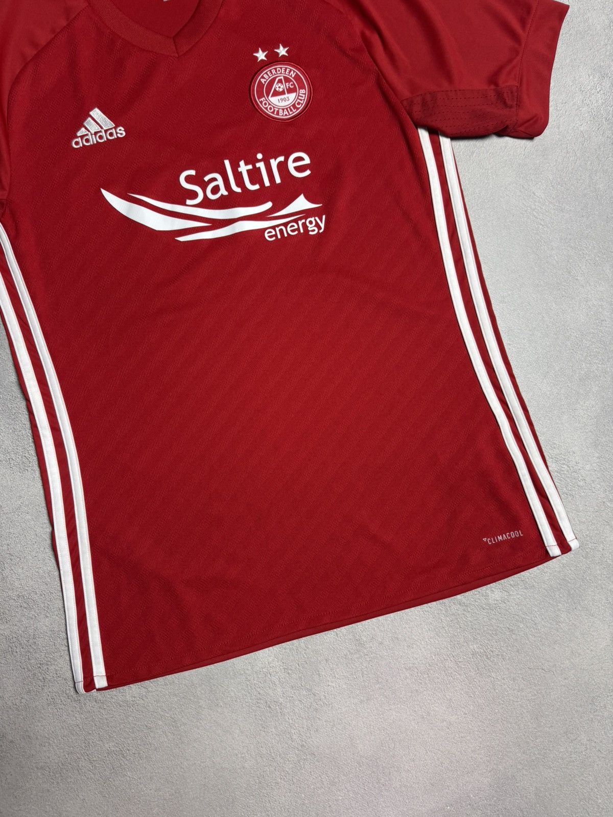 Adidas Aberdeen 2017 2018 Home Football Shirt Soccer Jersey Adidas Size US S / EU 44-46 / 1 - 4 Thumbnail