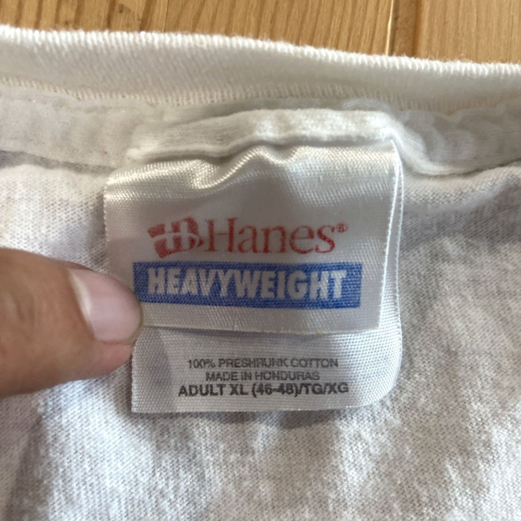 Hanes VINTAGE American Red Cross Join the Club Graphic T-Shirt XL Men White 90s Army Deseret Storm Logo 1990s Hanes Short Sleeve Crew Neck Cotton T-Shirt Size US XL / EU 56 / 4 - 5 Thumbnail