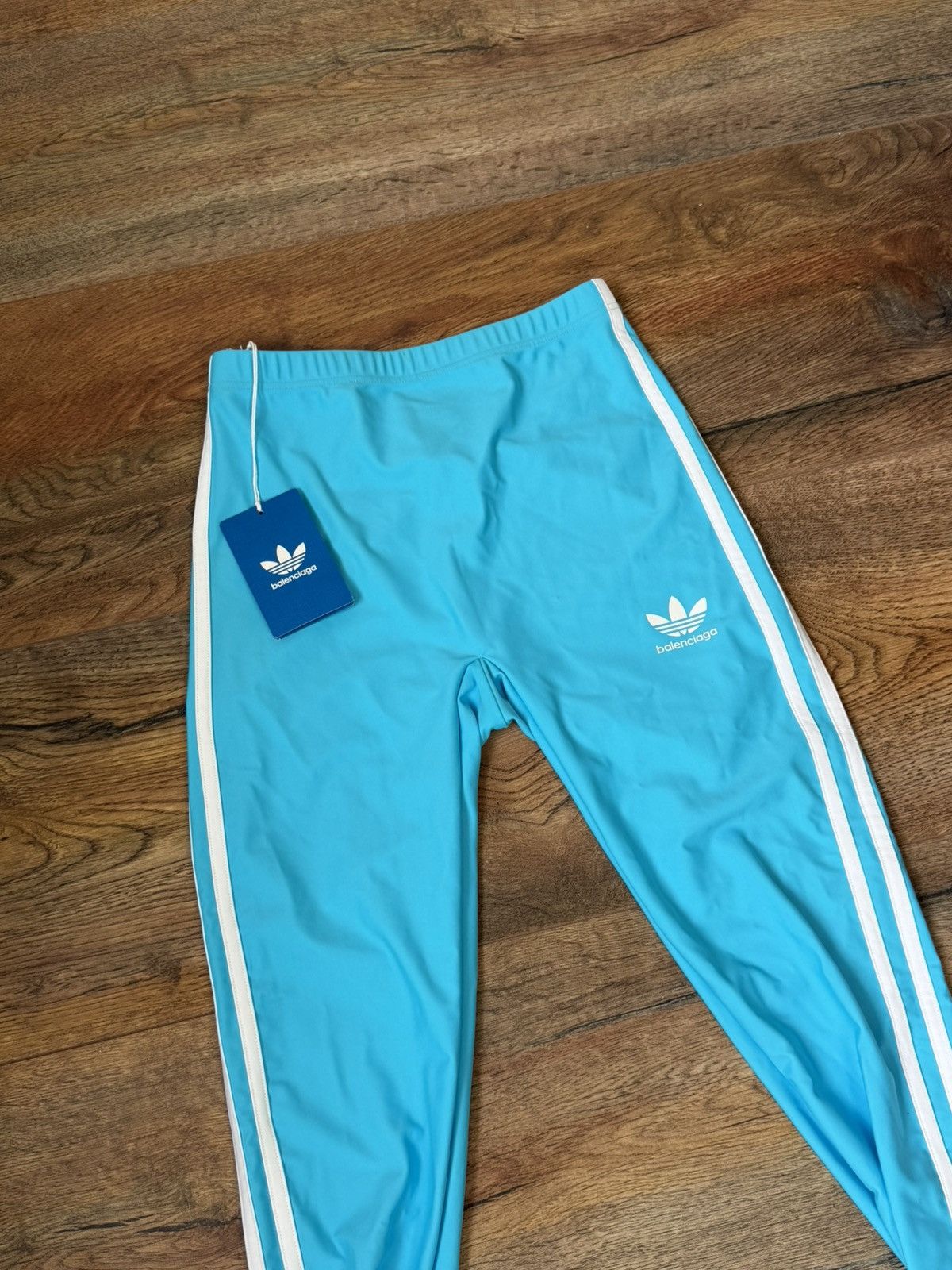 Adidas × Balenciaga Balenciaga x Adidas Pantashoes Blue Size 38 / S NWT Heels Size US 8 / IT 38 - 4 Thumbnail