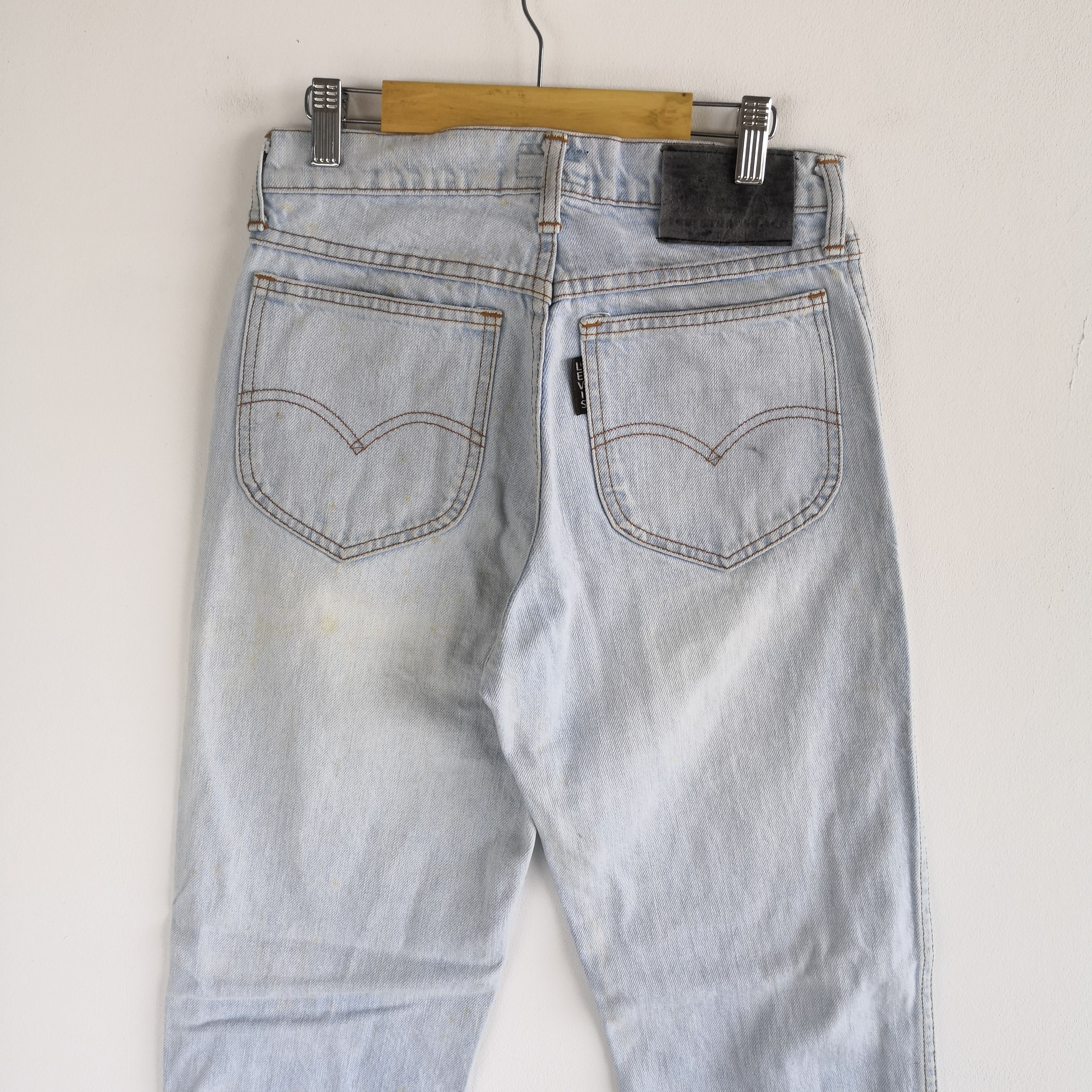 Levi's Vintage Levis Sun Faded Jeans Levi's Light Wash Denim Pants Size 26" / US 2 / IT 38 - 4 Thumbnail