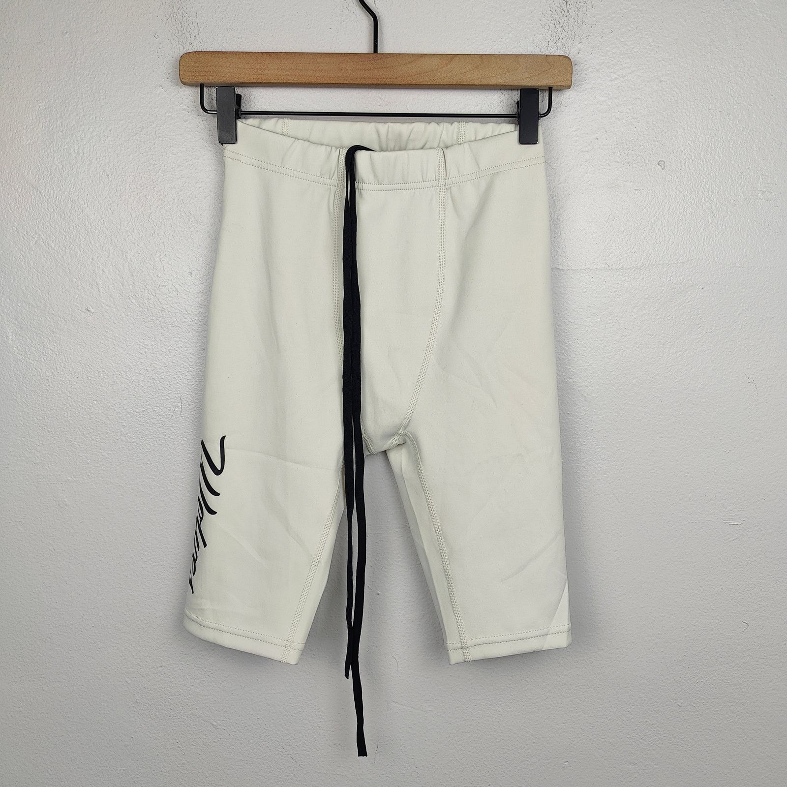 Darc Sport Darc Sport Scripture Spandex Shorts Mens Small Cream NWT Size US 30 / EU 46 - 1 Thumbnail