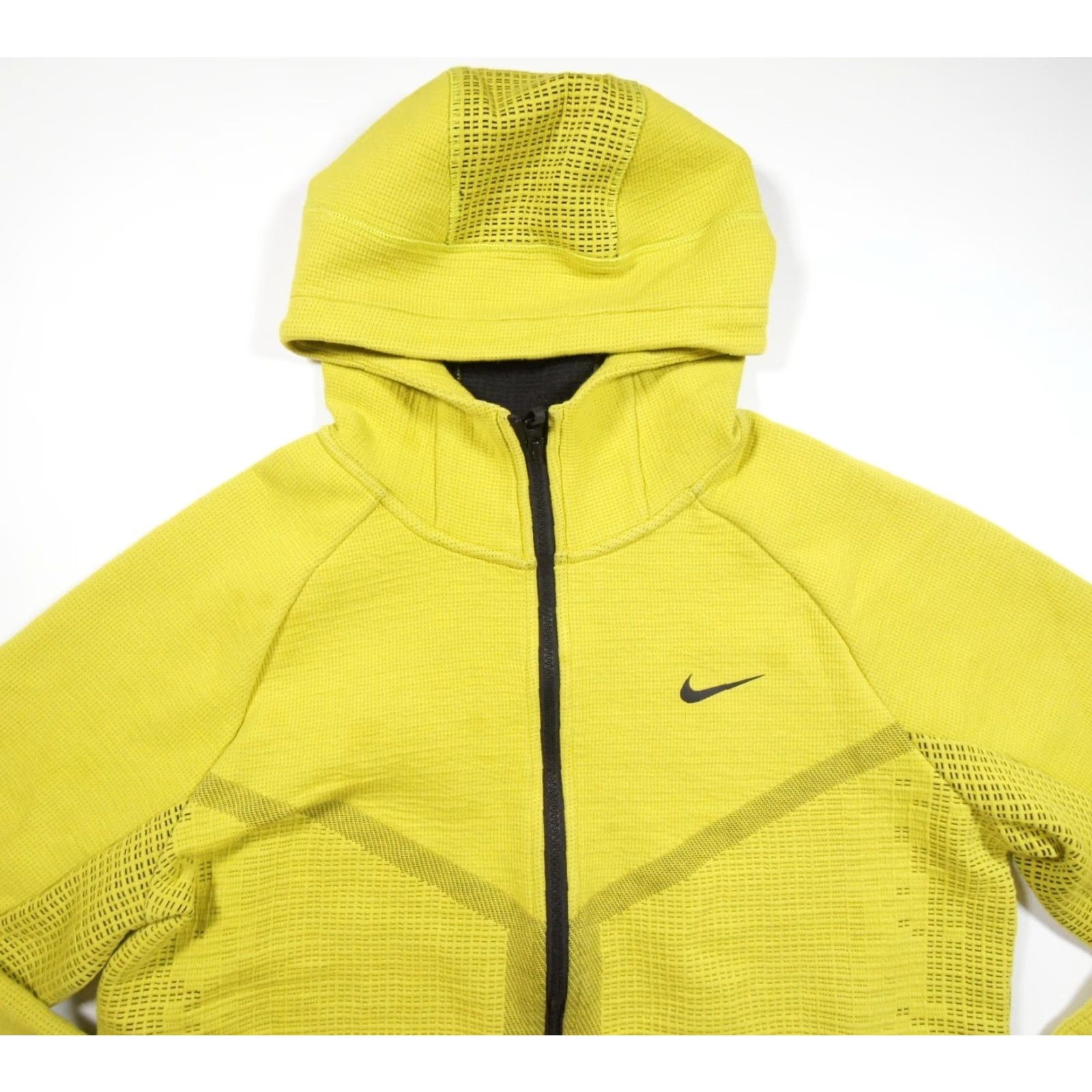 Nike Nike Sweatshirt Hoodie Men Large Yellow Full Zip Tech Pack Swoosh Logo All Seasons Outdoor 90s? Size US L / EU 52-54 / 3 - 2 Thumbnail