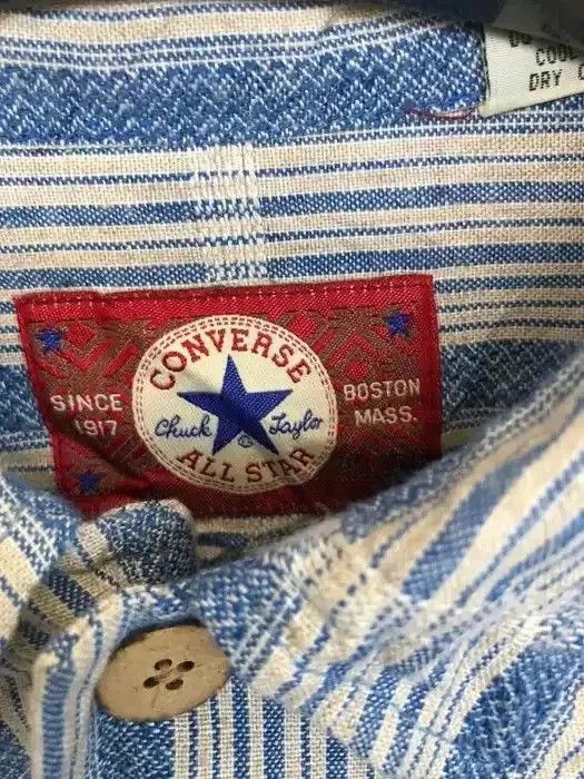 Converse Vintage Converse Plaid Tartan Flannel Shirt 👕 Size US XL / EU 56 / 4 - 3 Thumbnail