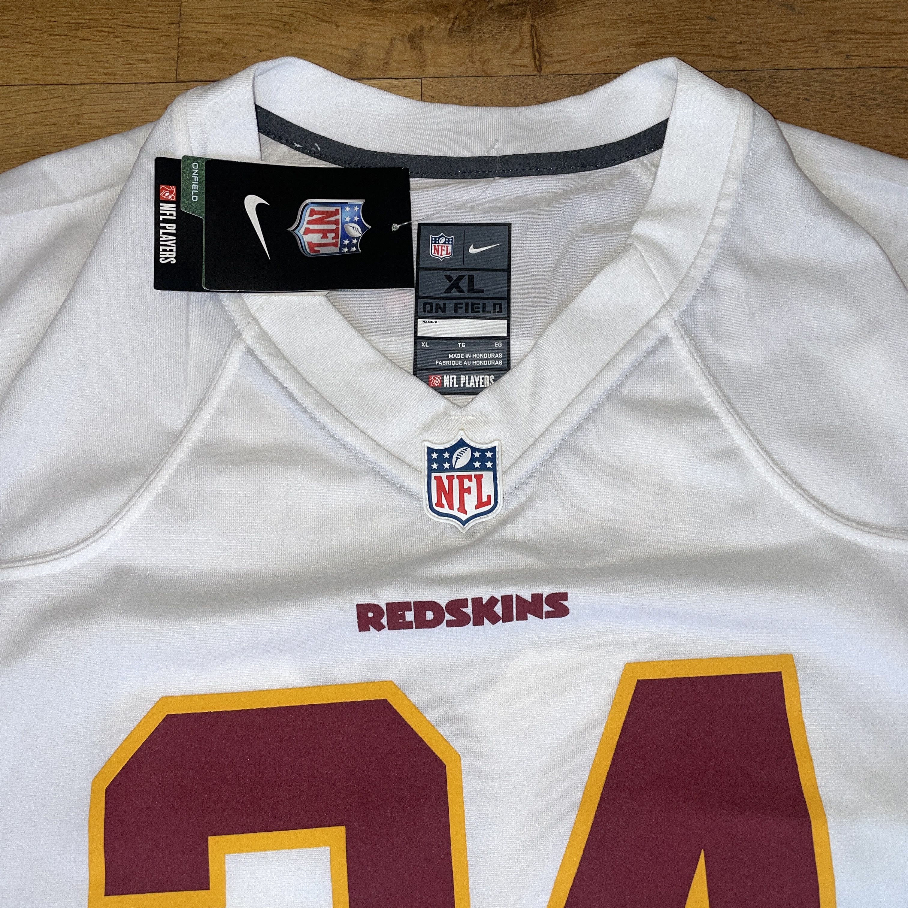 NFL × Nike NIKE NFL WASHINGTONS REDSKINS JERSEY T-SHIRT NORMAN #24 XL Size US XL / EU 56 / 4 - 8 Thumbnail