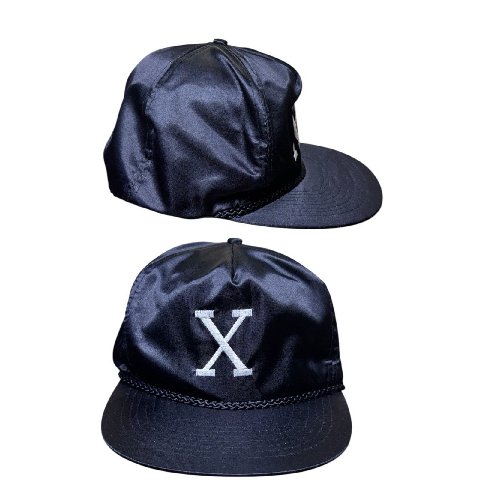 Other Vintage 90’s Malcolm X snapback Satin Black Hat Size ONE SIZE - 1 Thumbnail