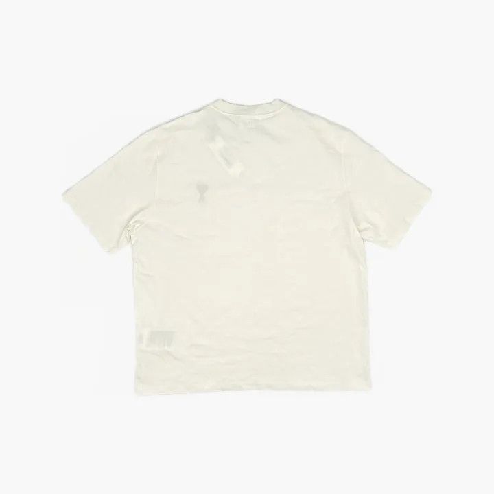 AMI AMI PARIS Classic Red Heart Embroidered T-Shirt -2507 Size US L / EU 52-54 / 3 - 3 Thumbnail