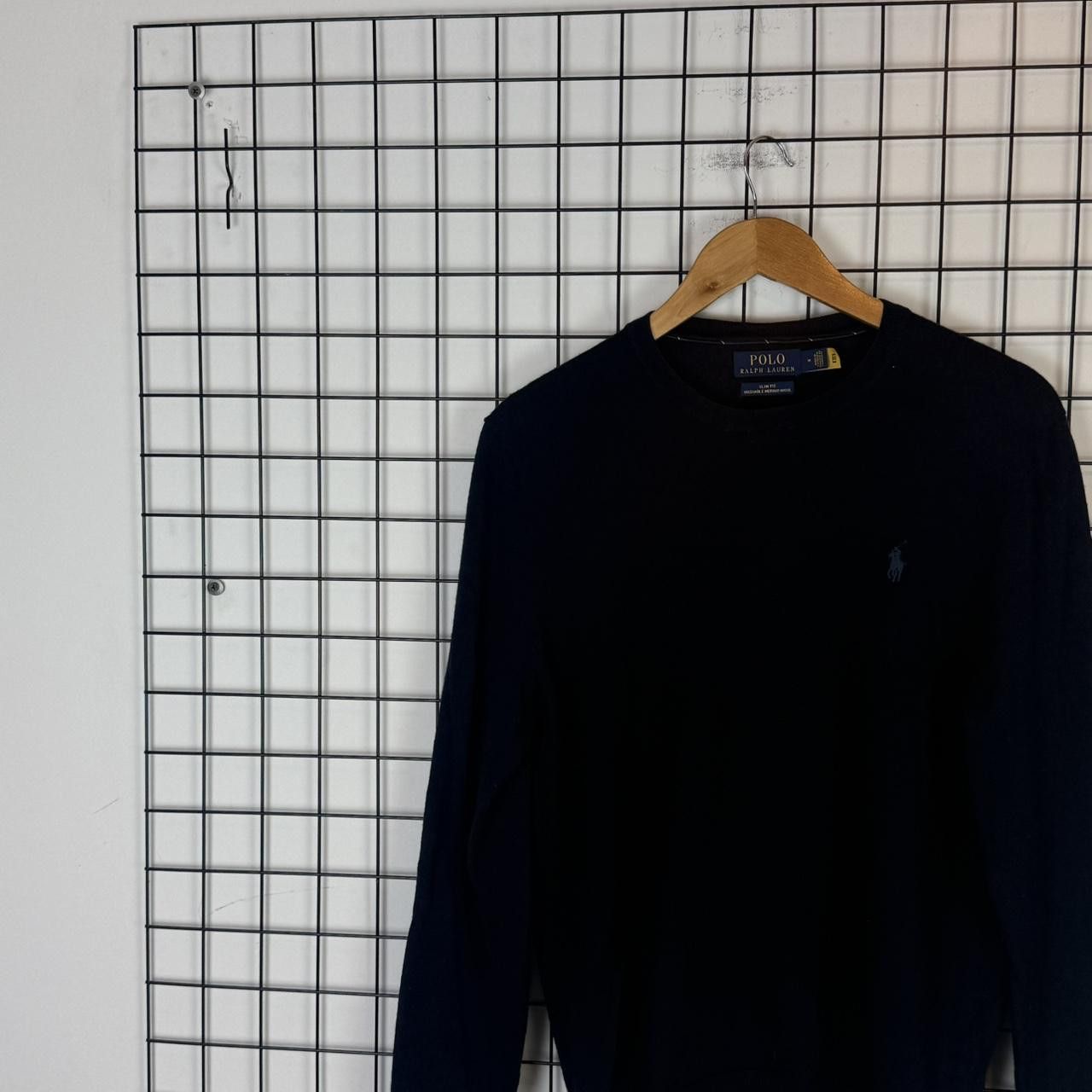 Polo Ralph Lauren Ralph Lauren Jumper Navy Preppy Merino Wool Size US L / EU 52-54 / 3 - 3 Thumbnail