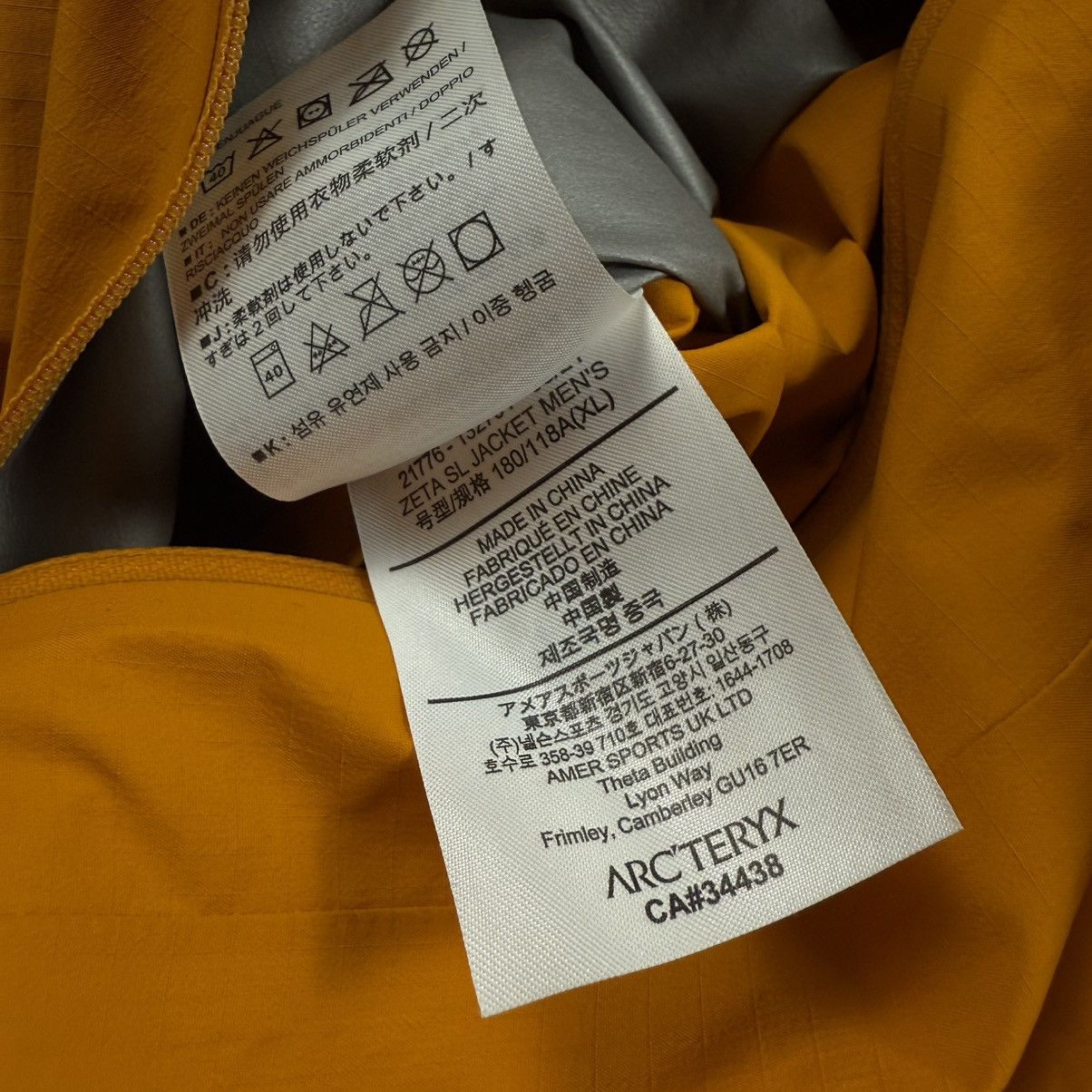 Arc'teryx Arc’teryx Zeta SL ‘Orange’ Jacket Size US XL / EU 56 / 4 - 8 Thumbnail