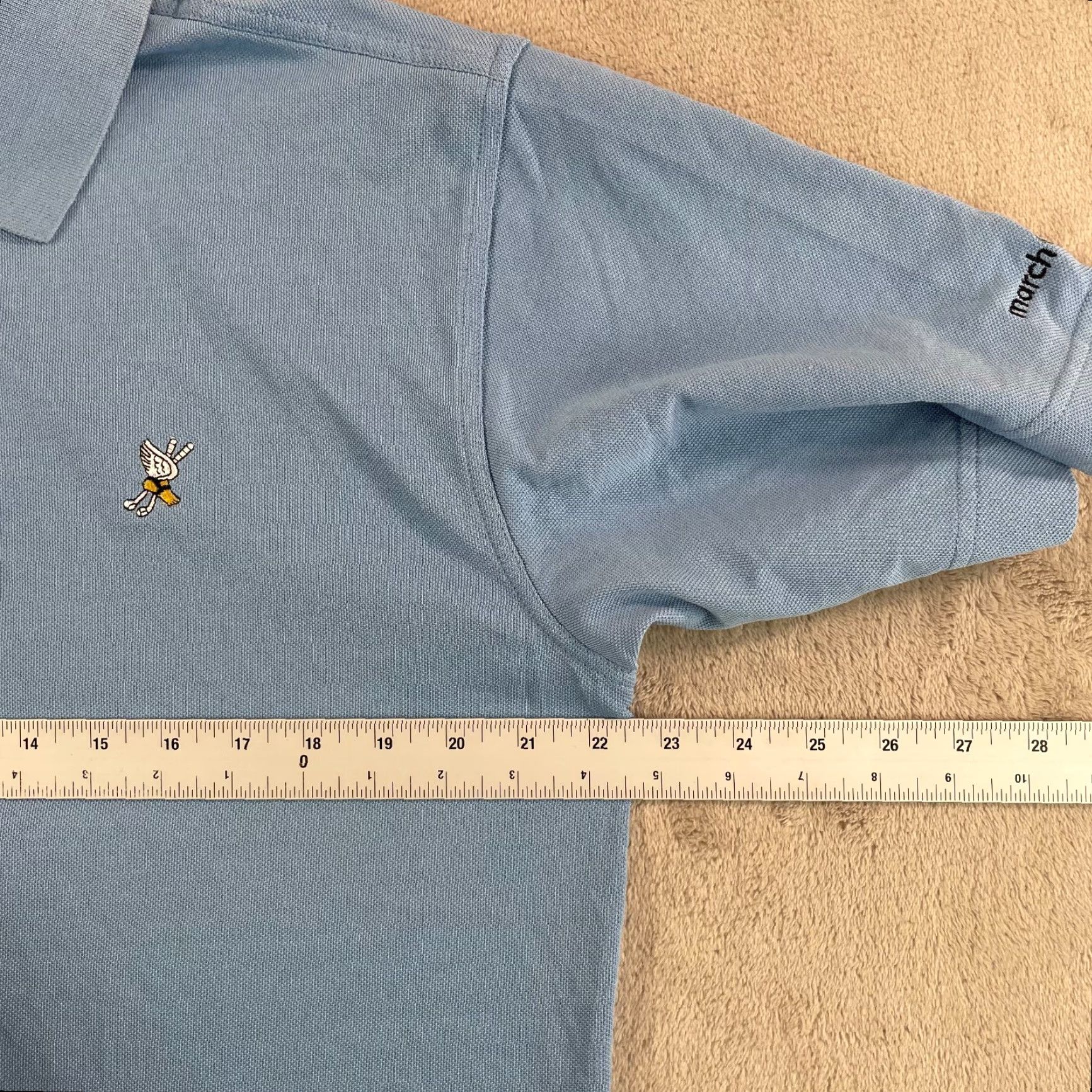 Cutter & Buck Winged Foot Golf Club Polo Shirt Men Medium Blue Cutter Buck DryTec Performance Polo Shirt Size US M / EU 48-50 / 2 - 7 Thumbnail
